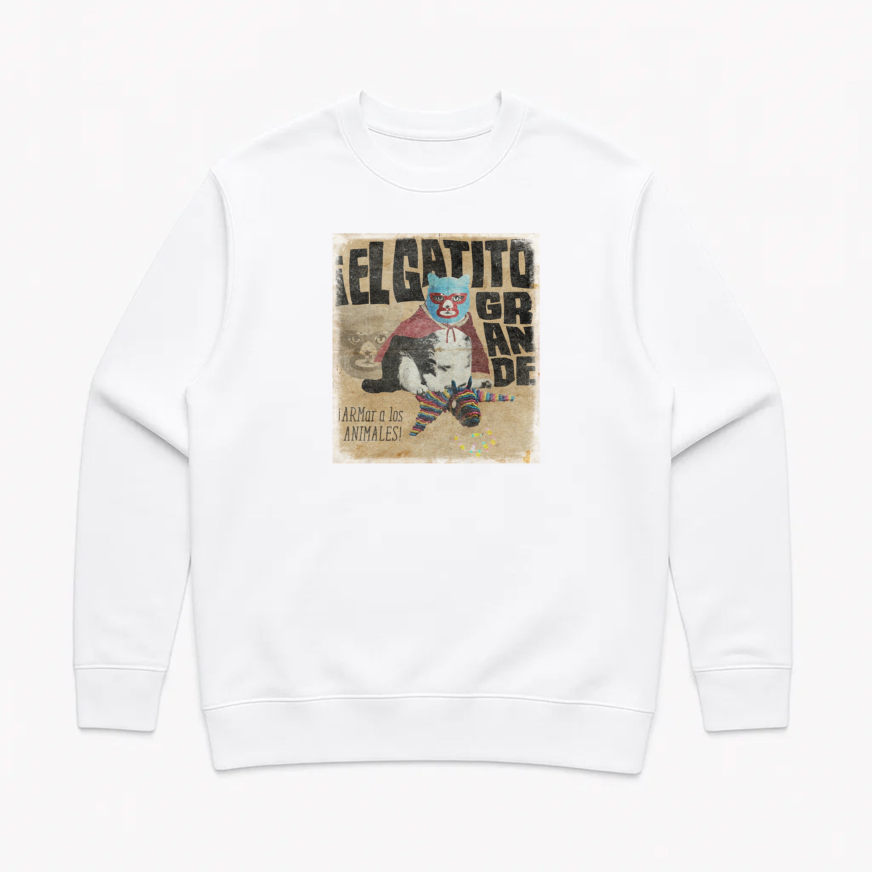 Unisex | El Gatito Grande | Crewneck Sweatshirt