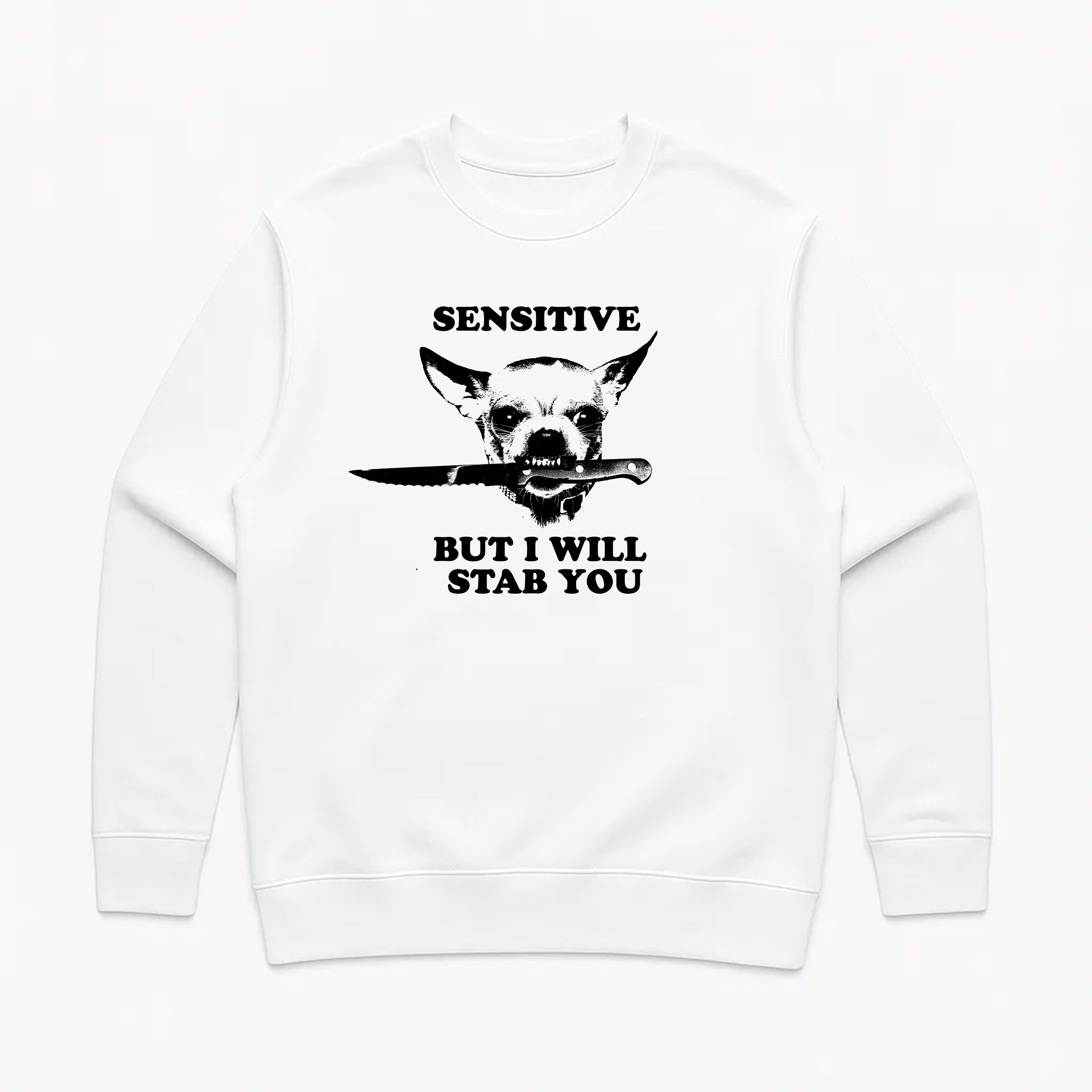 Unisex | Sensitive (Dog) | Crewneck Sweatshirt