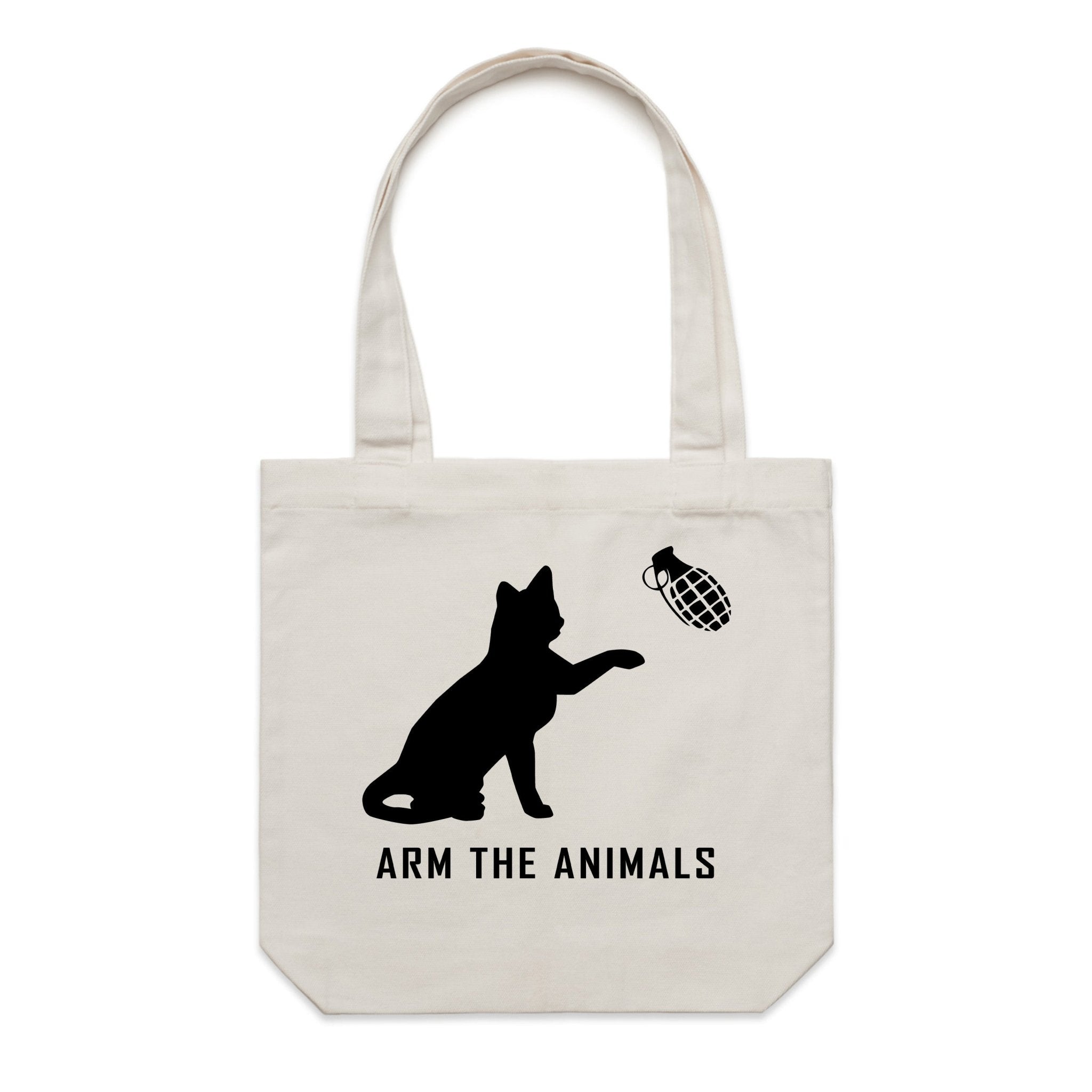 Accessory | Catastrophe 1.0 | Canvas Tote - Arm The Animals Clothing LLC