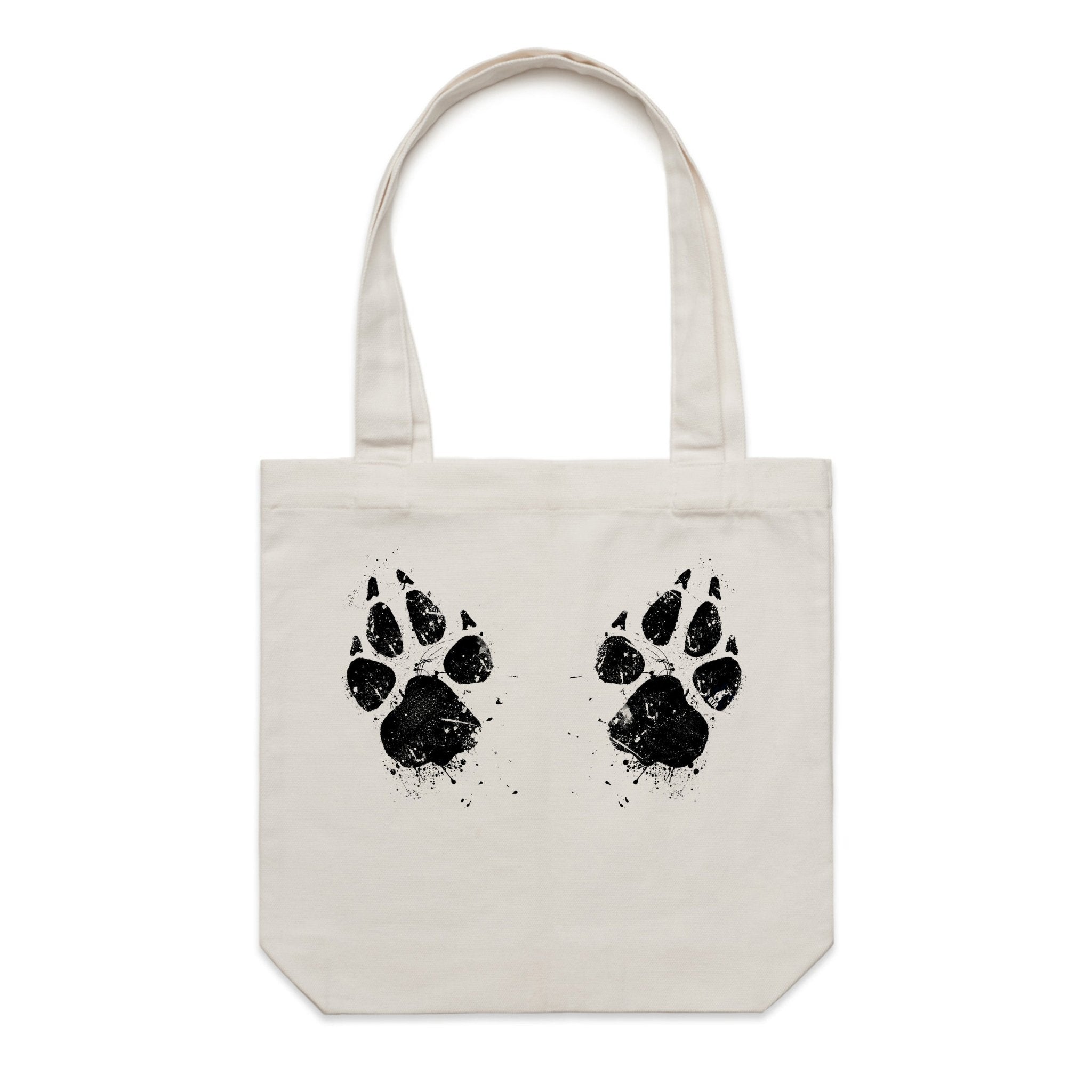 Accessory | Paw - sive Aggressive | Canvas Tote - Arm The Animals Clothing LLC