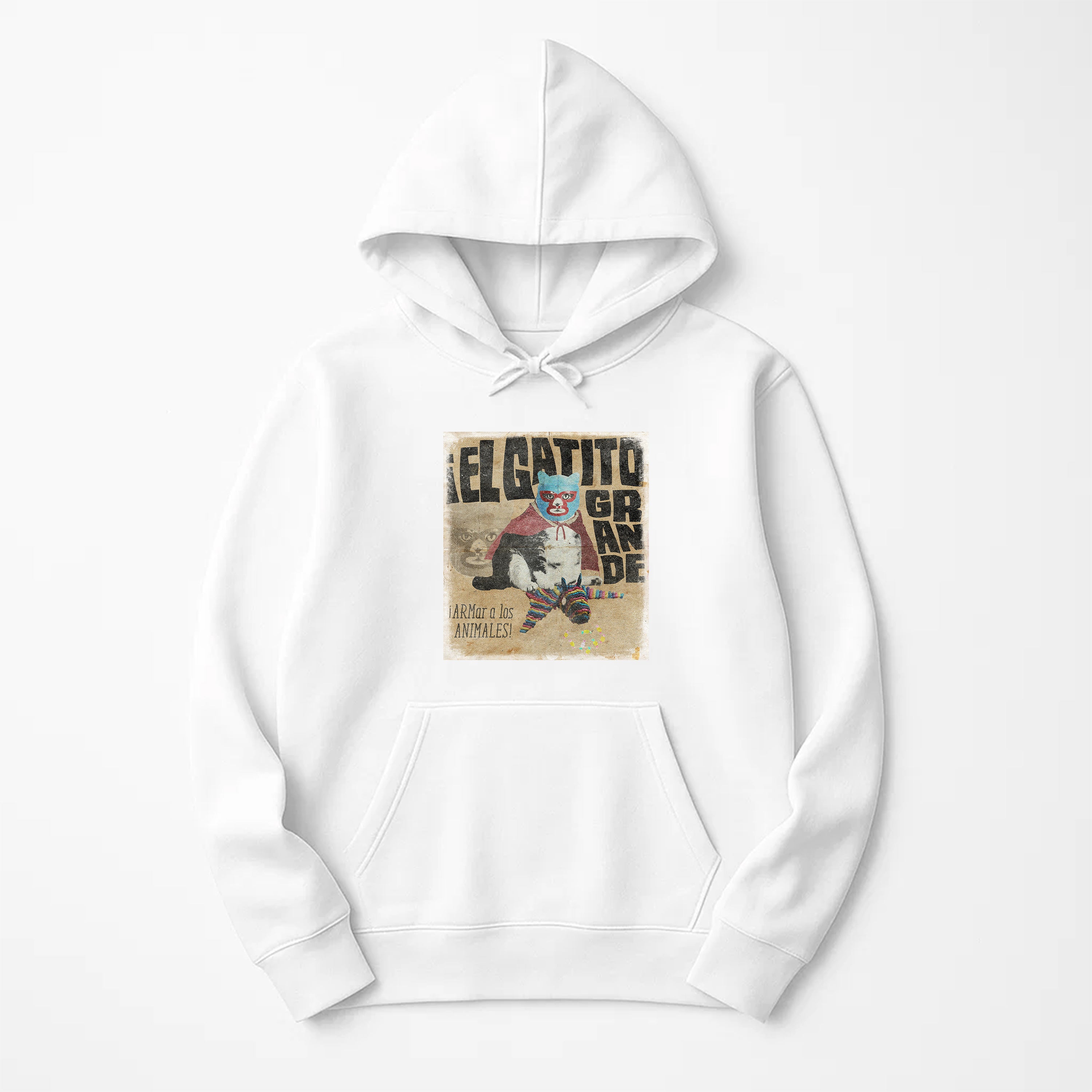 Unisex | El Gatito Grande | Pullover Hoodie