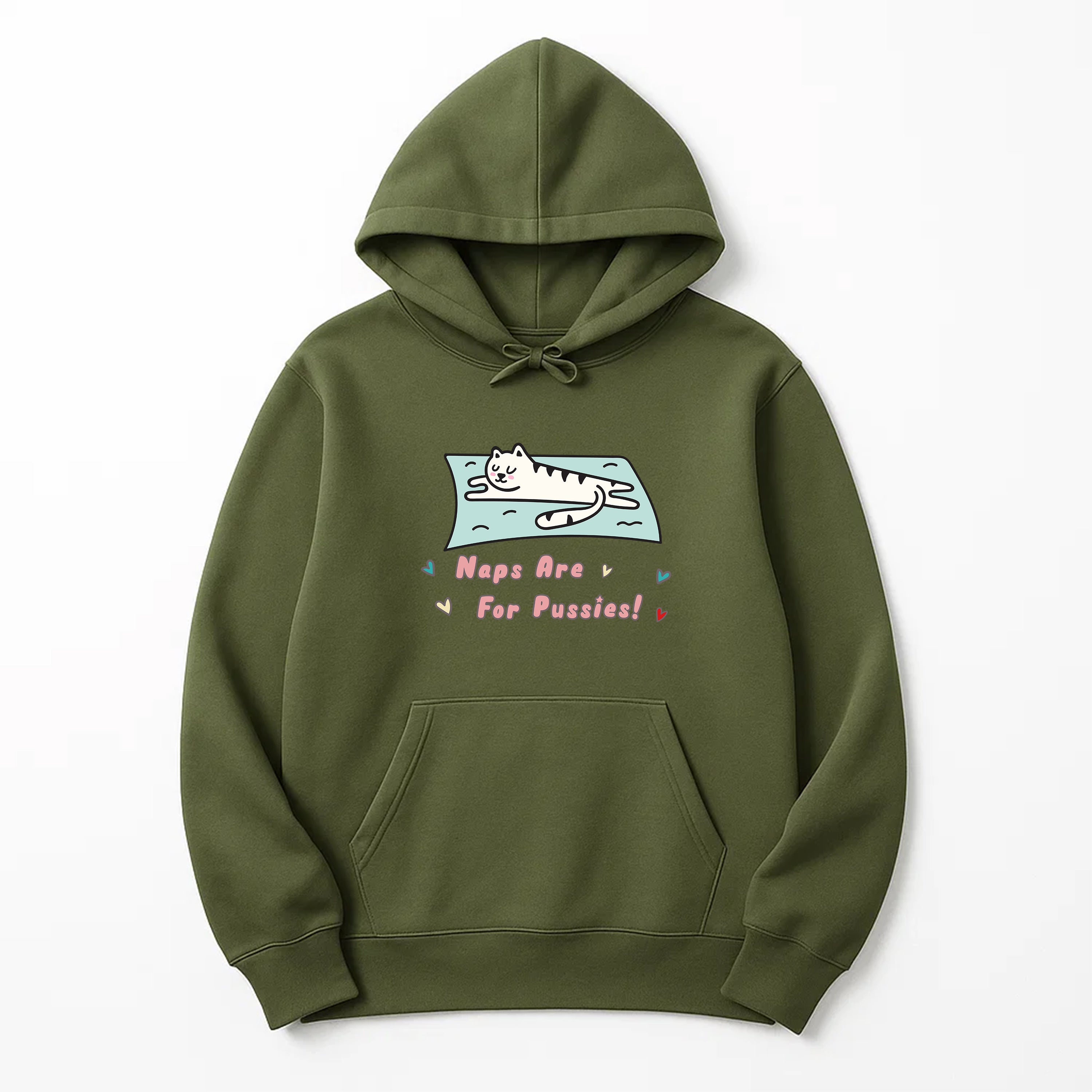 Unisex | Naps Are For Pussies | Pullover Hoodie
