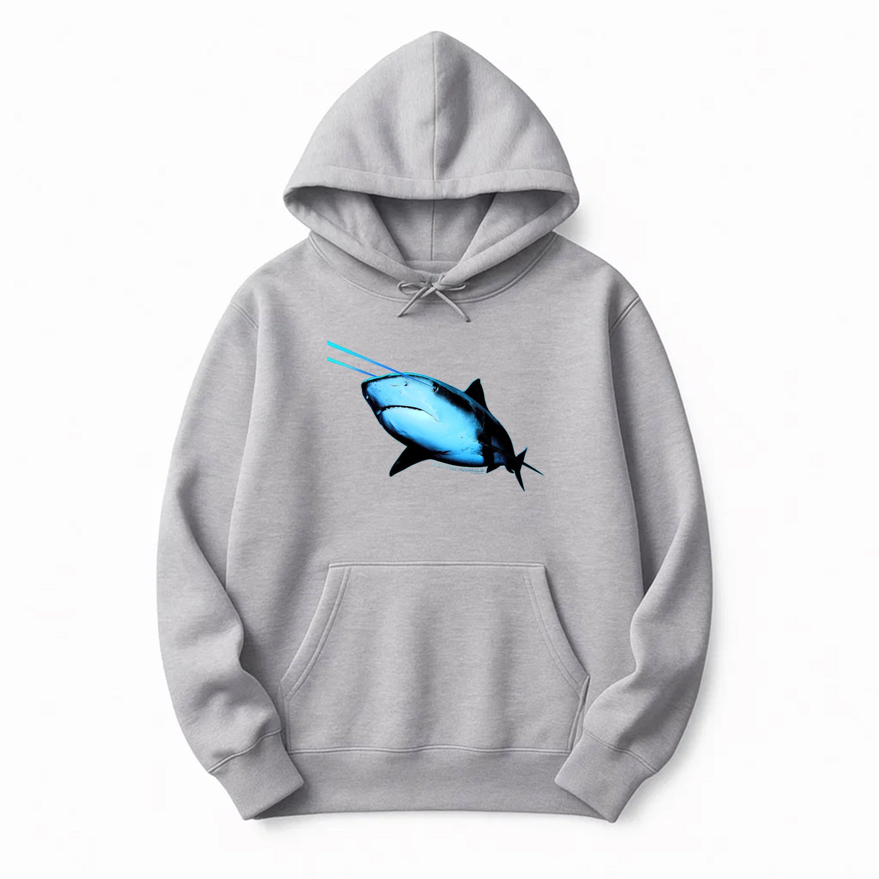 Unisex | Laser Eye Shark | Pullover Hoodie