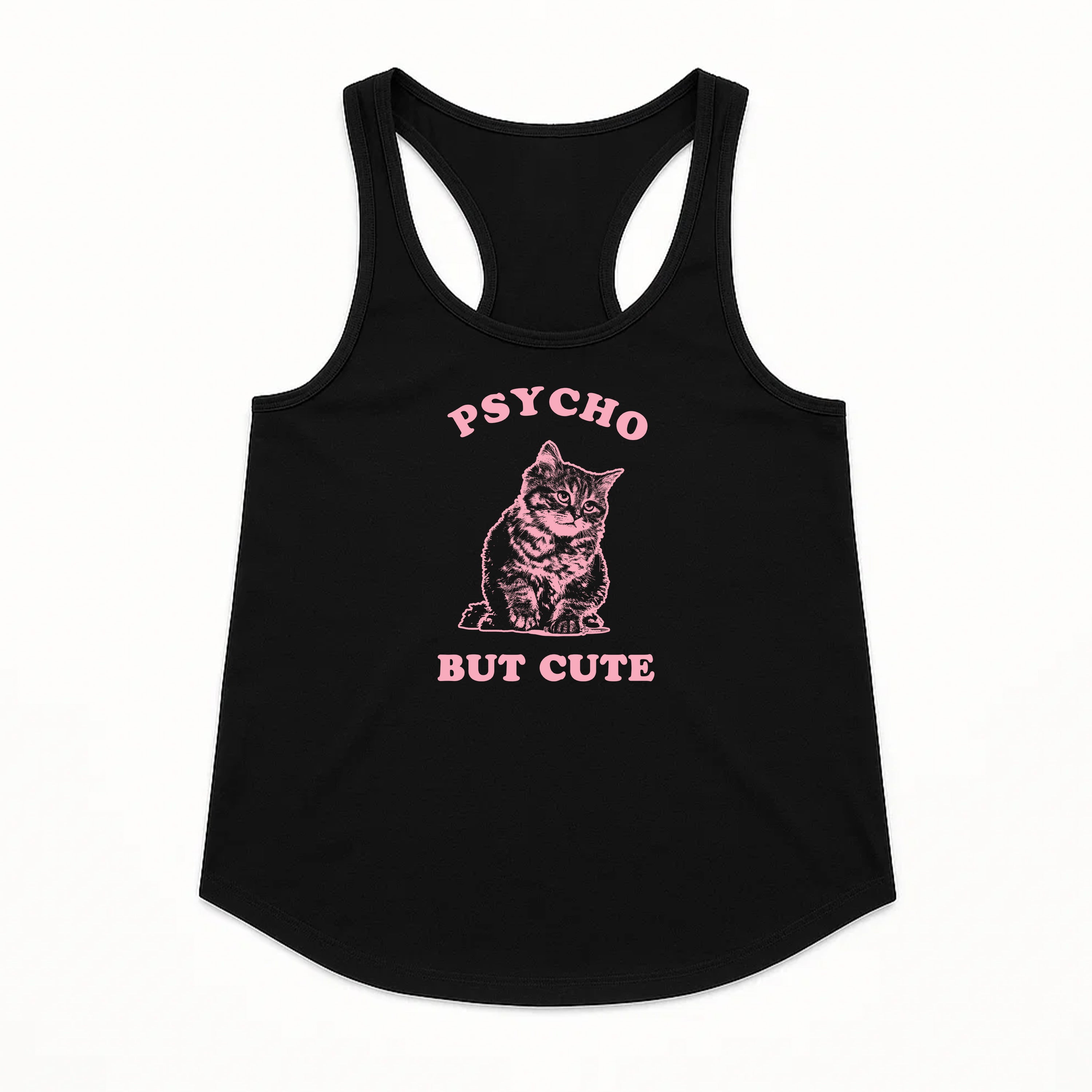 Women's | Cute But Psycho | Racerback Tank
