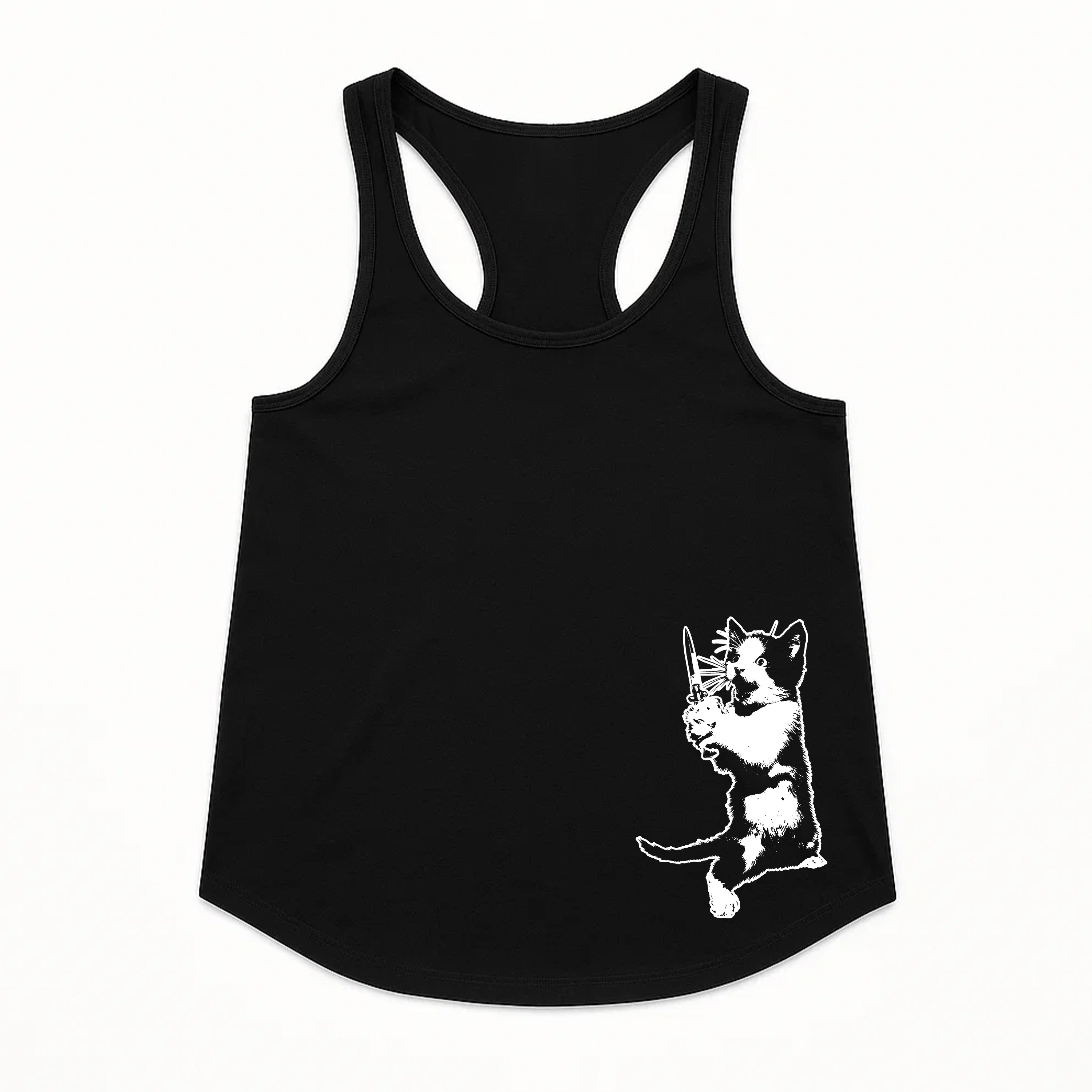 Women's | Cat The Ripper | Racerback Tank