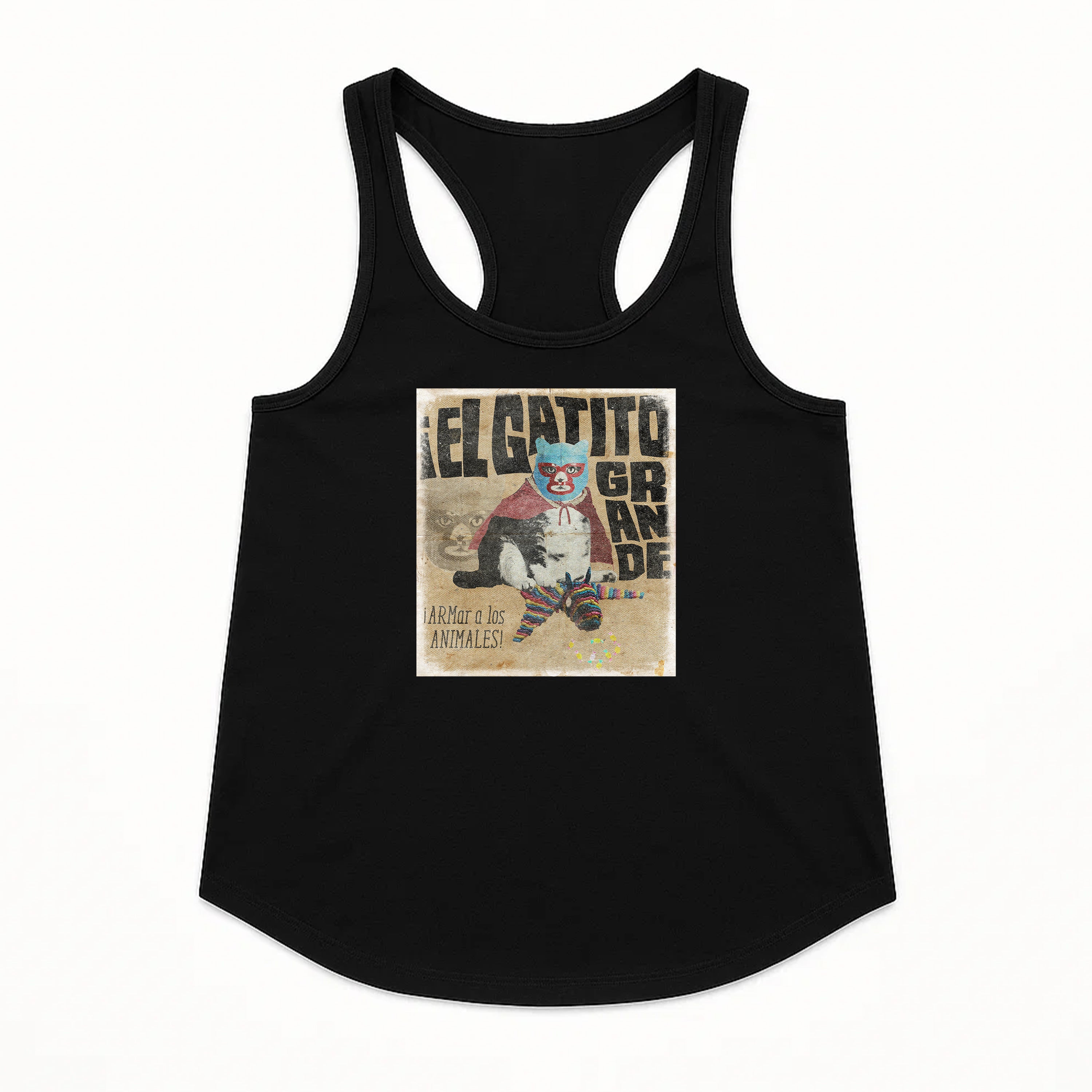 Women's | El Gatito Grande | Racerback Tank