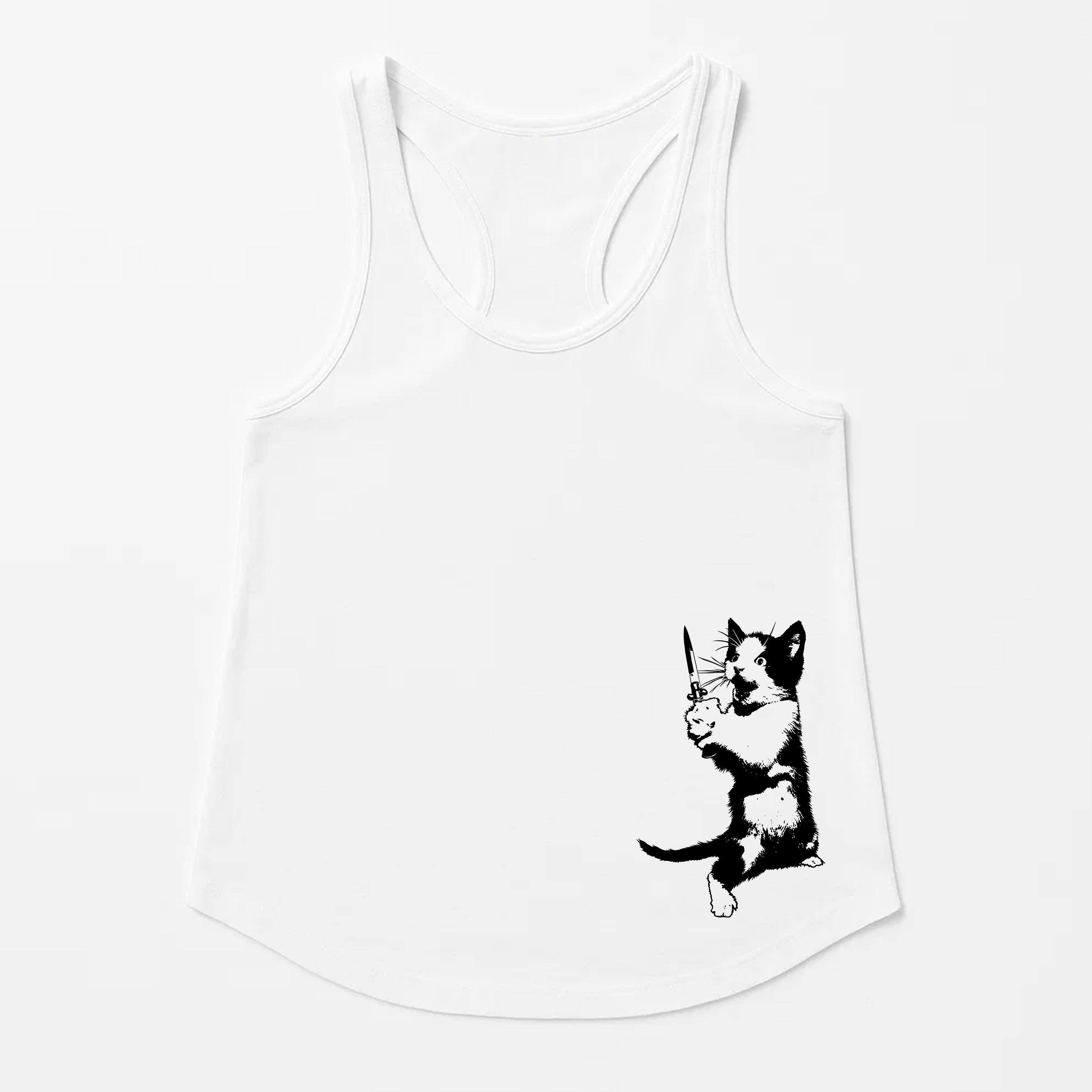 Women's | Cat The Ripper | Racerback Tank
