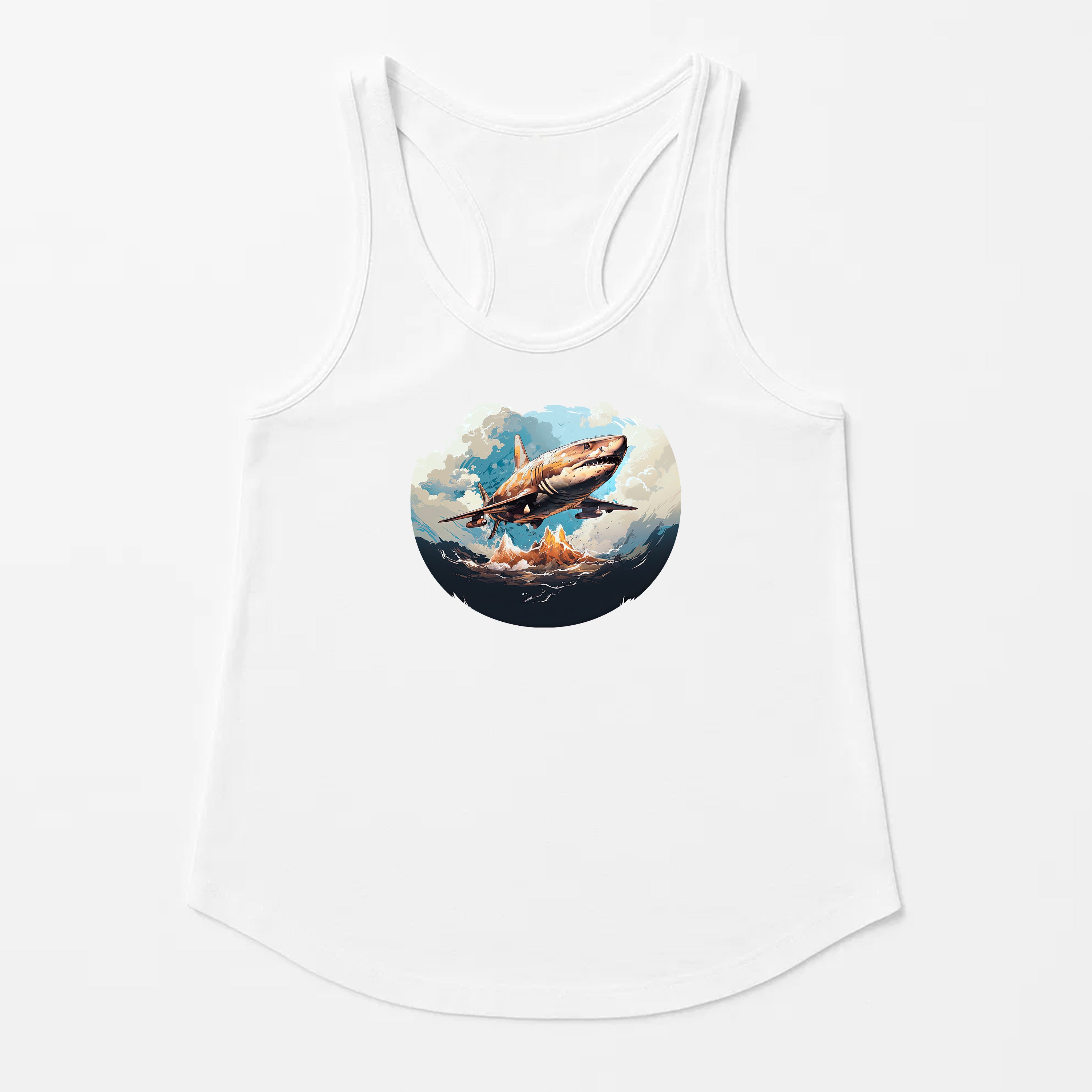 Women's | Air Shark | Racerback Tank