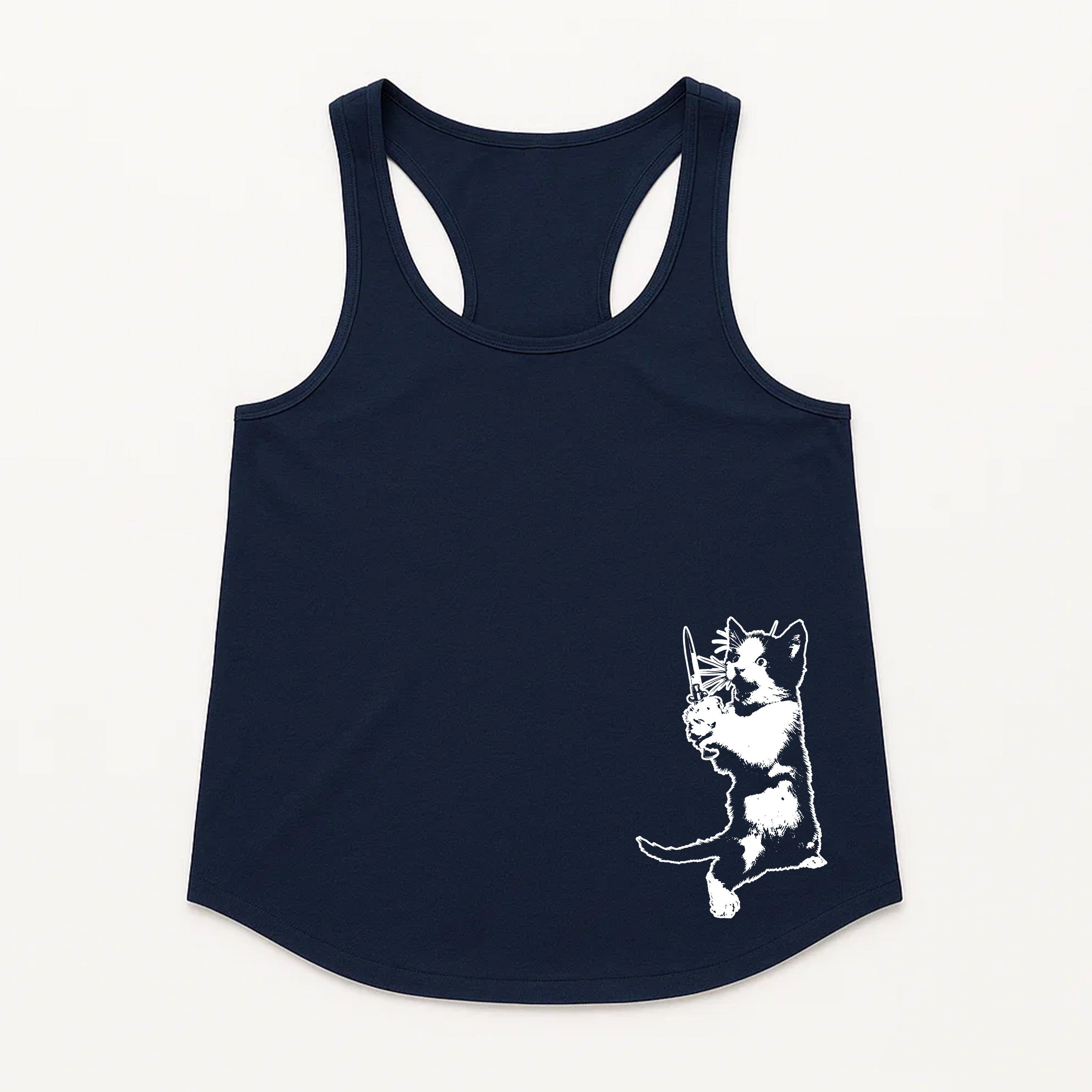 Women's | Cat The Ripper | Racerback Tank
