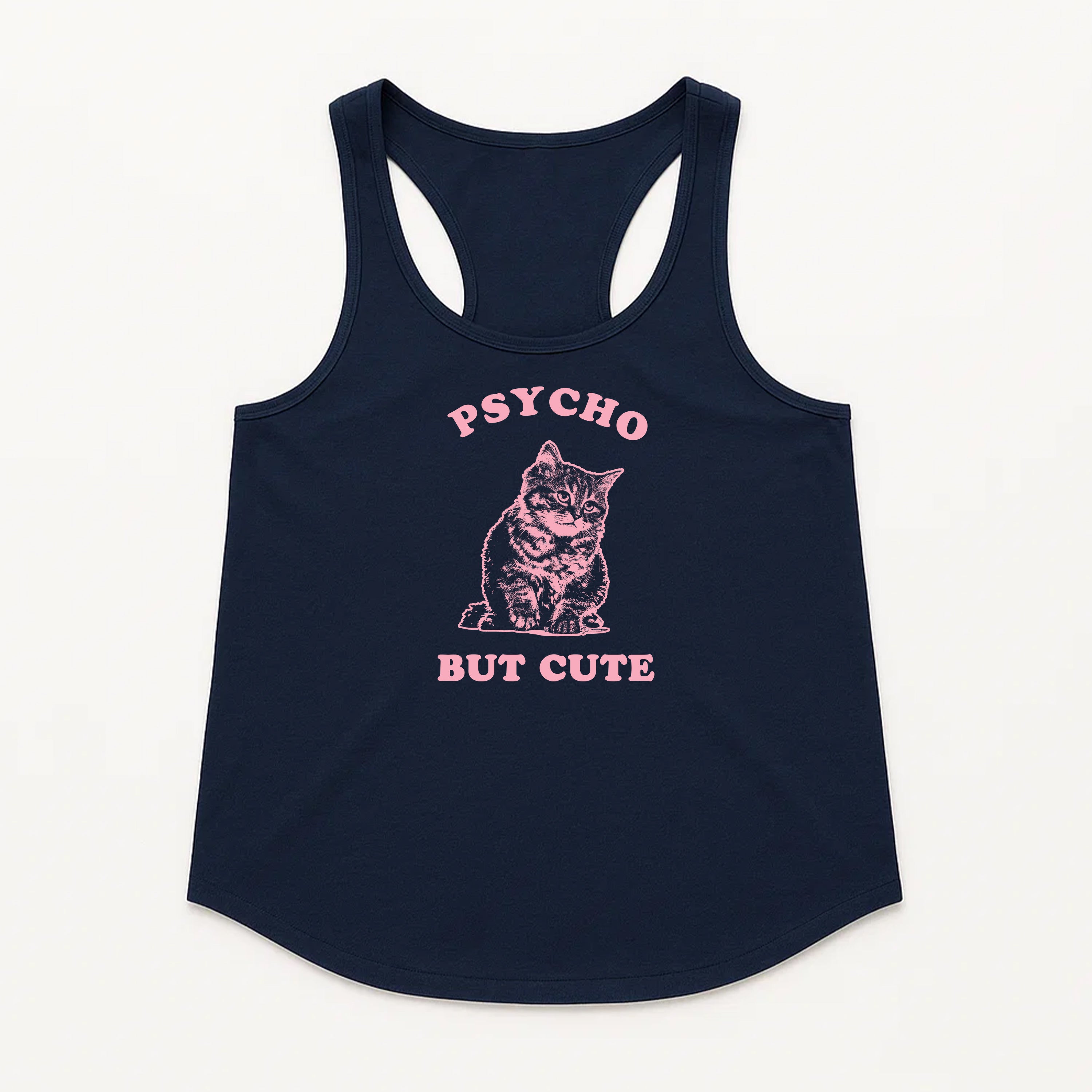 Women's | Cute But Psycho | Racerback Tank