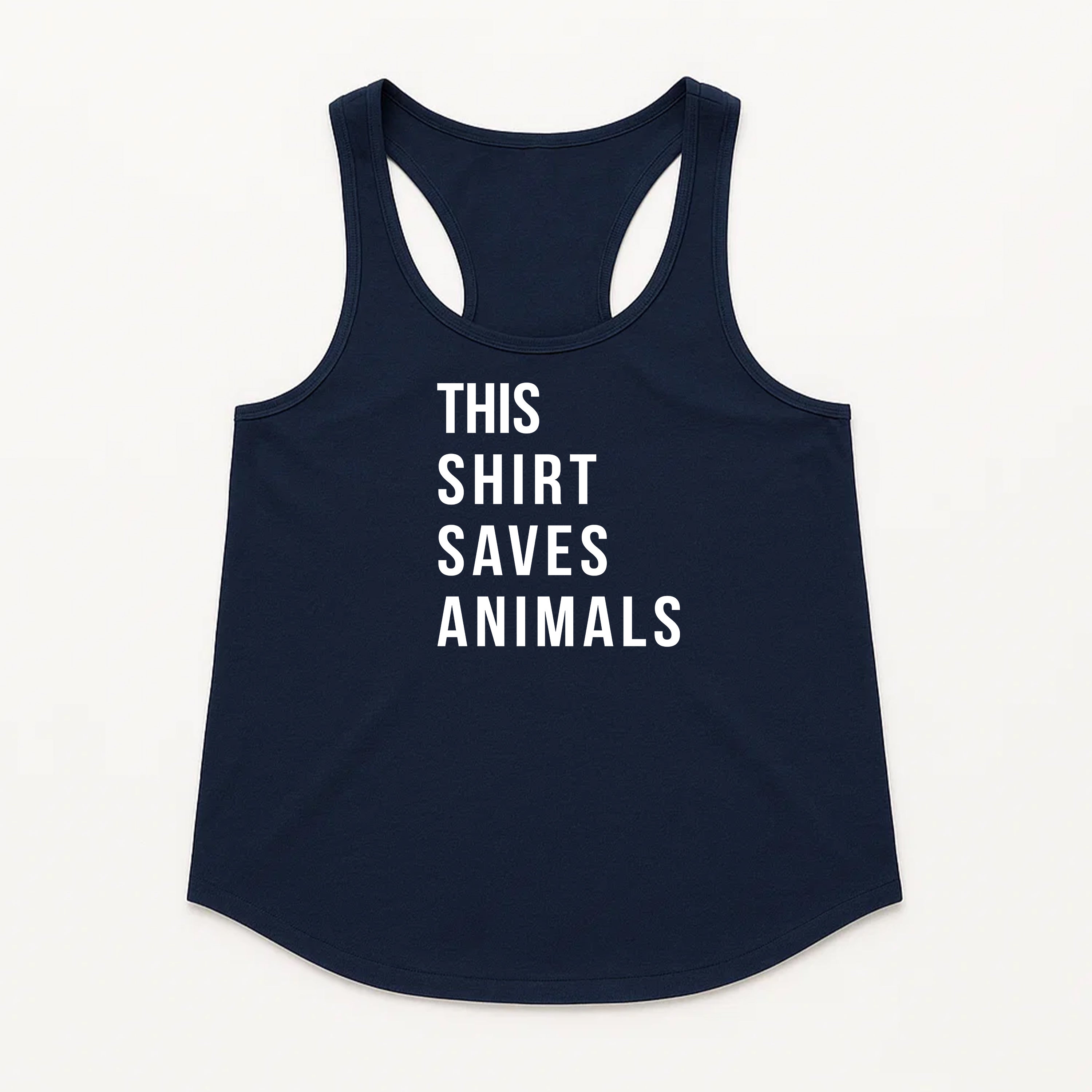Women's | This Shirt Saves Animals | Racerback Tank