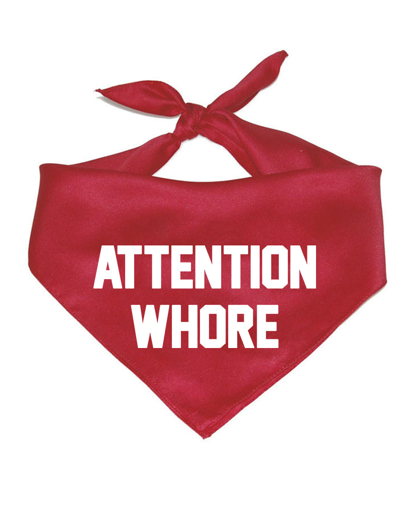 Accessory | Attention Whore | Square Cotton Bandana