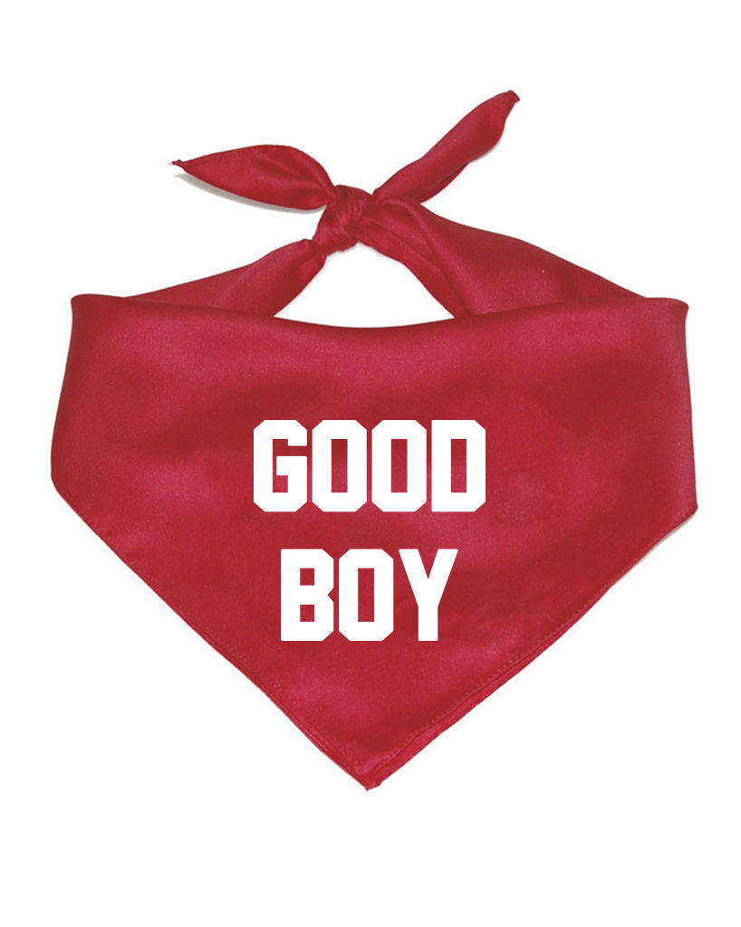 Accessory | Good Boy | Square Cotton Bandana