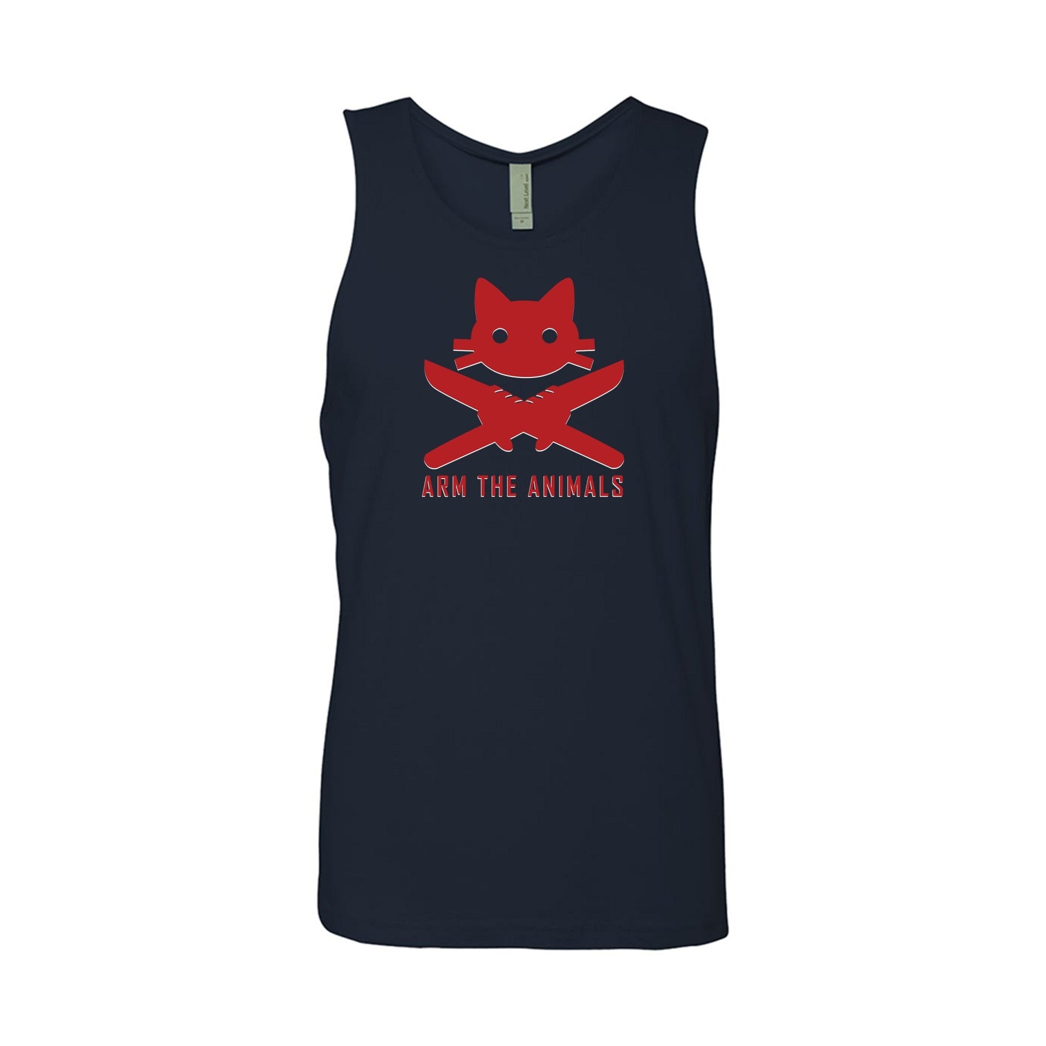 Men's | 9 Lives 2 Lose | Tank Top - Arm The Animals Clothing LLC