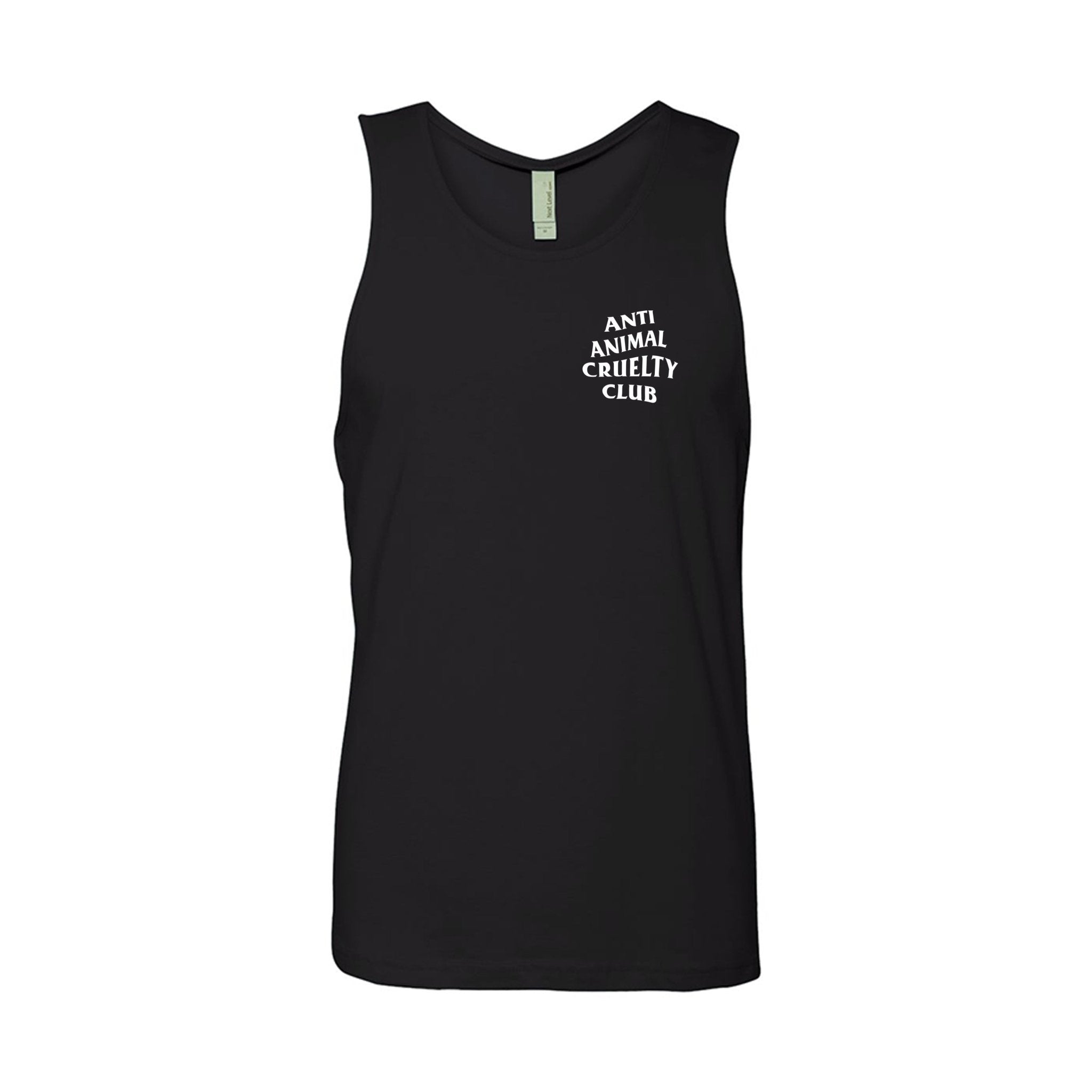 Men's | Anti Animal Cruelty Club | Tank Top - Arm The Animals Clothing LLC