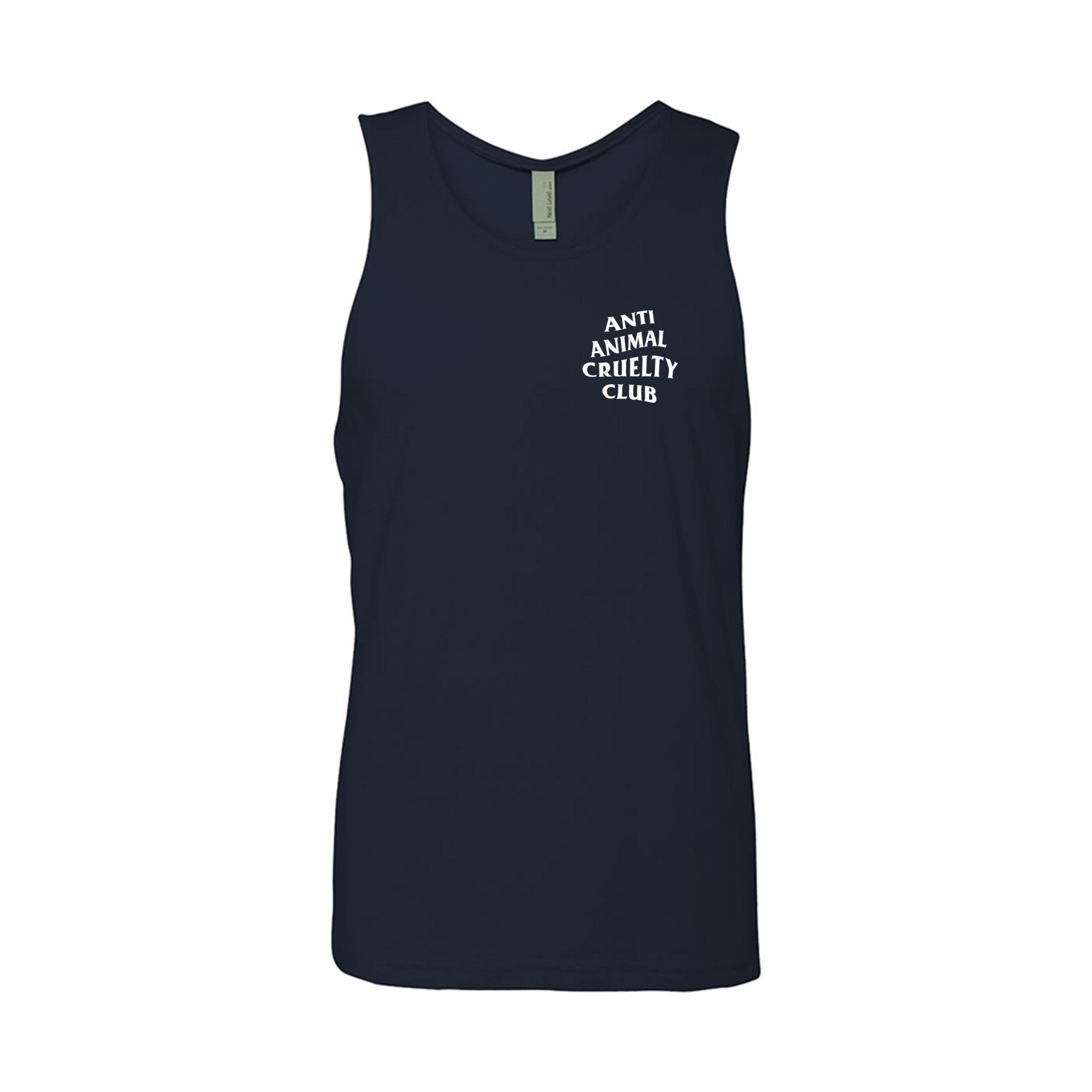 Men's | Anti Animal Cruelty Club | Tank Top - Arm The Animals Clothing LLC