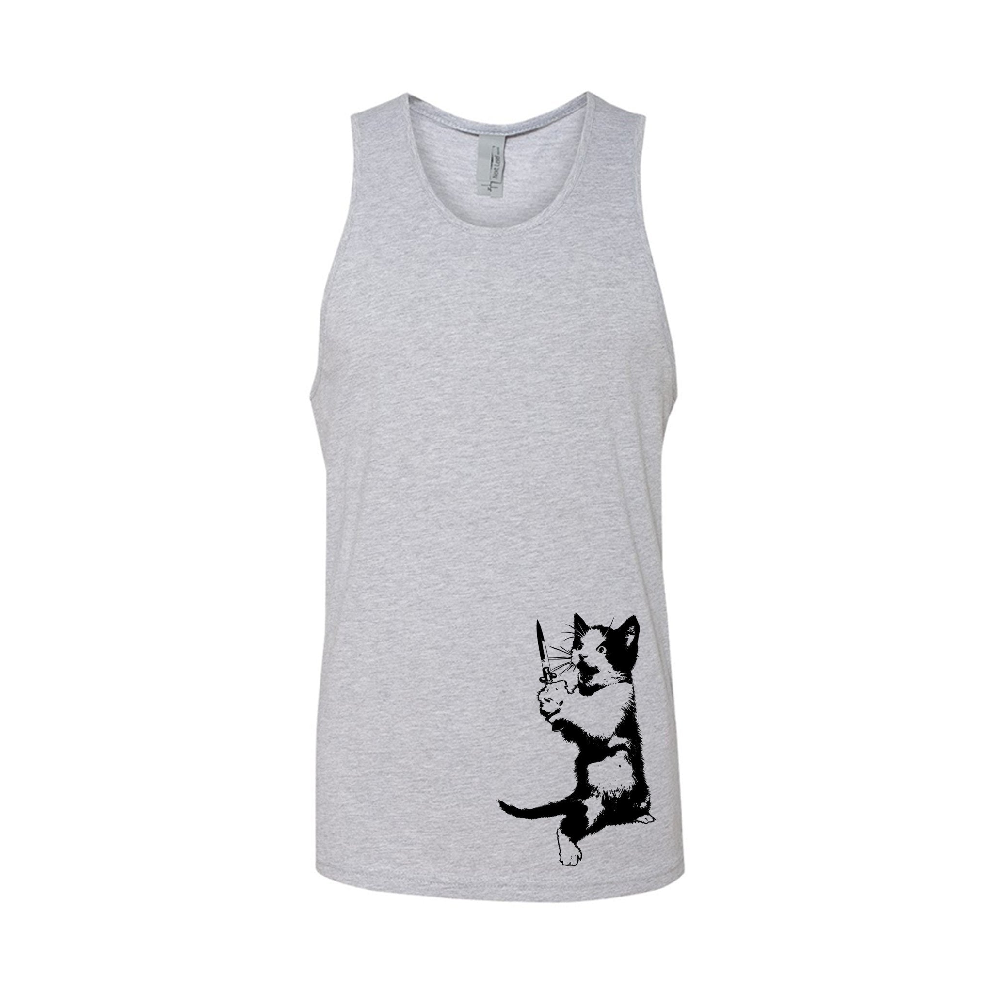 Men's | Cat The Ripper | Tank Top - Arm The Animals Clothing LLC