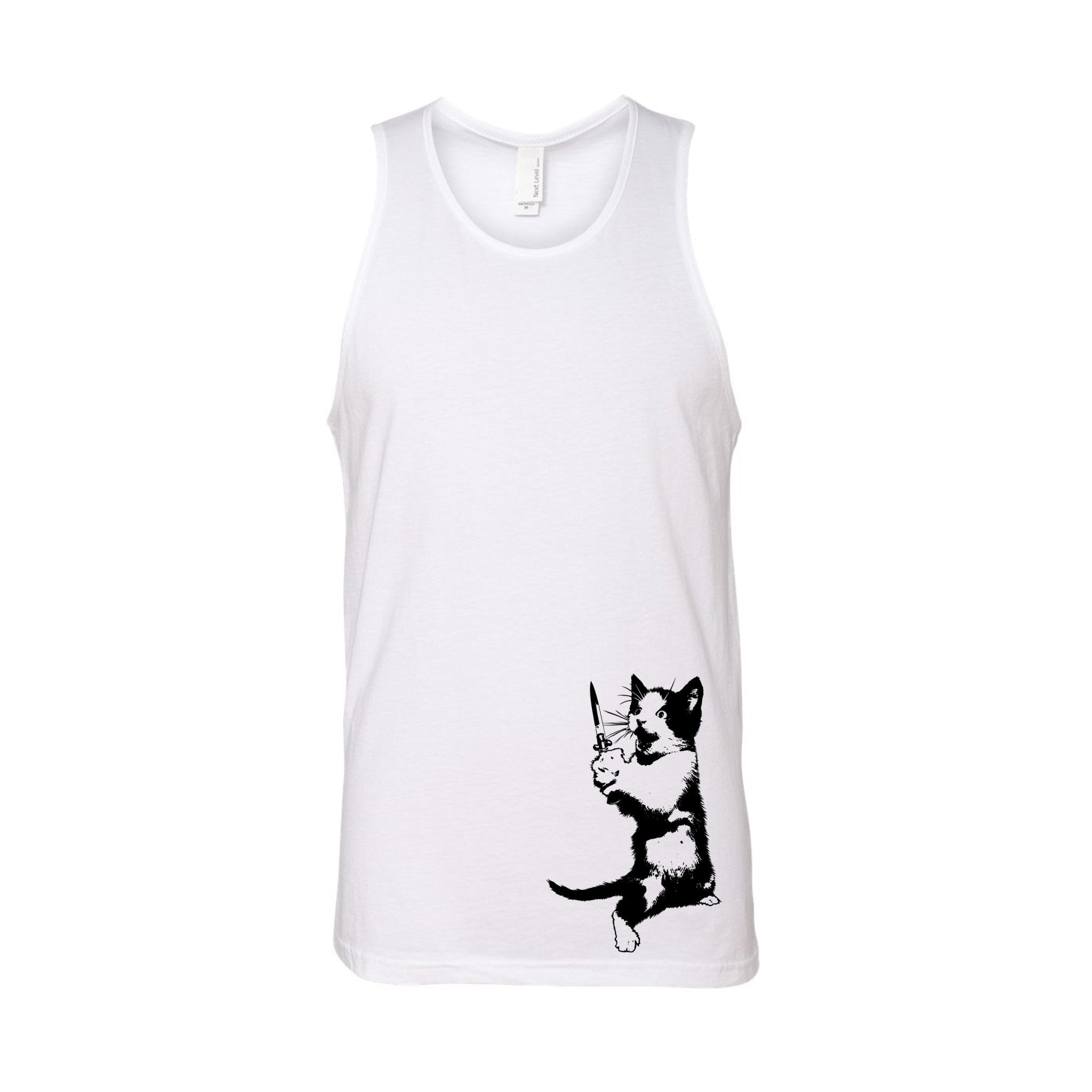 Men's | Cat The Ripper | Tank Top - Arm The Animals Clothing LLC
