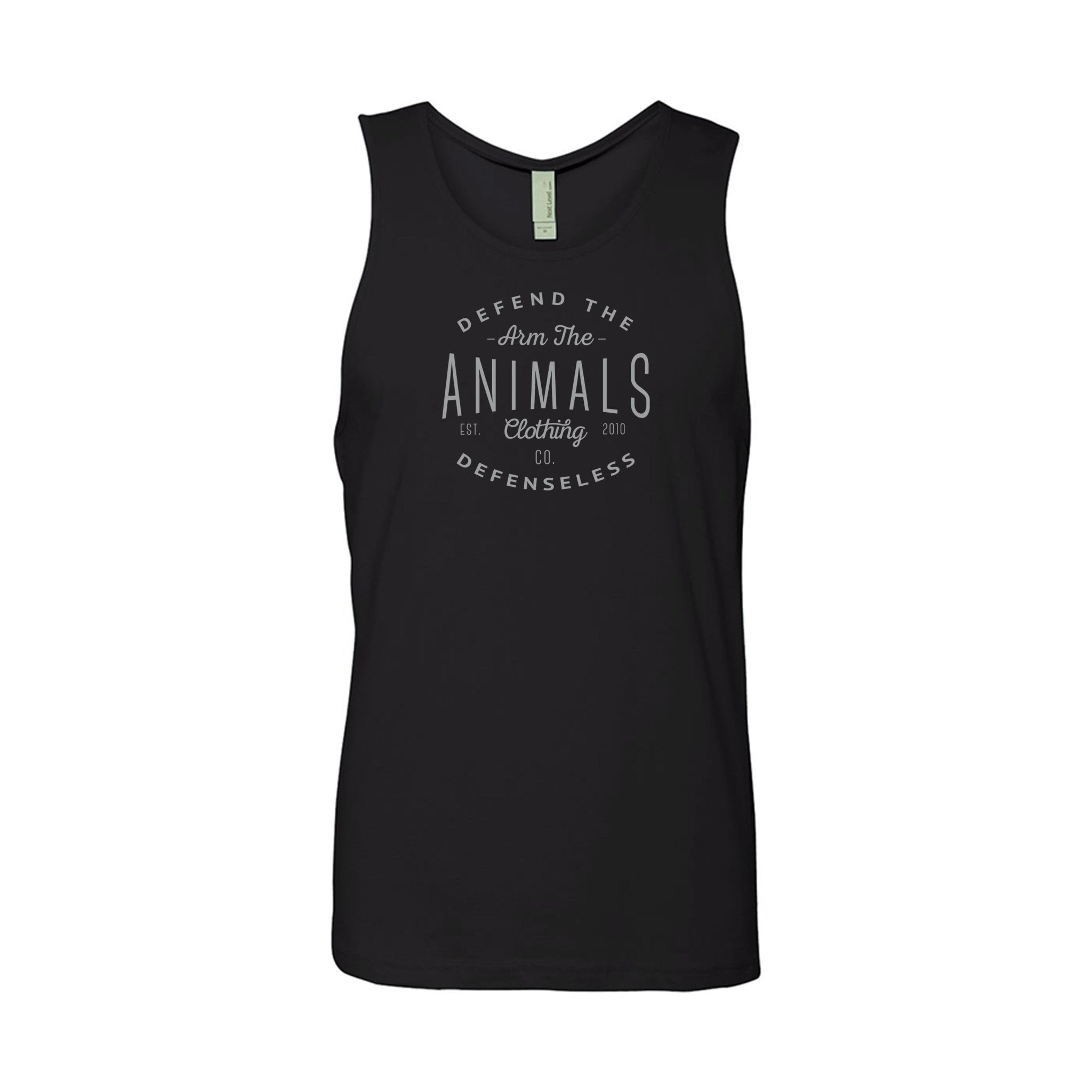 Men's | Defend The Defenseless | Tank Top - Arm The Animals Clothing LLC