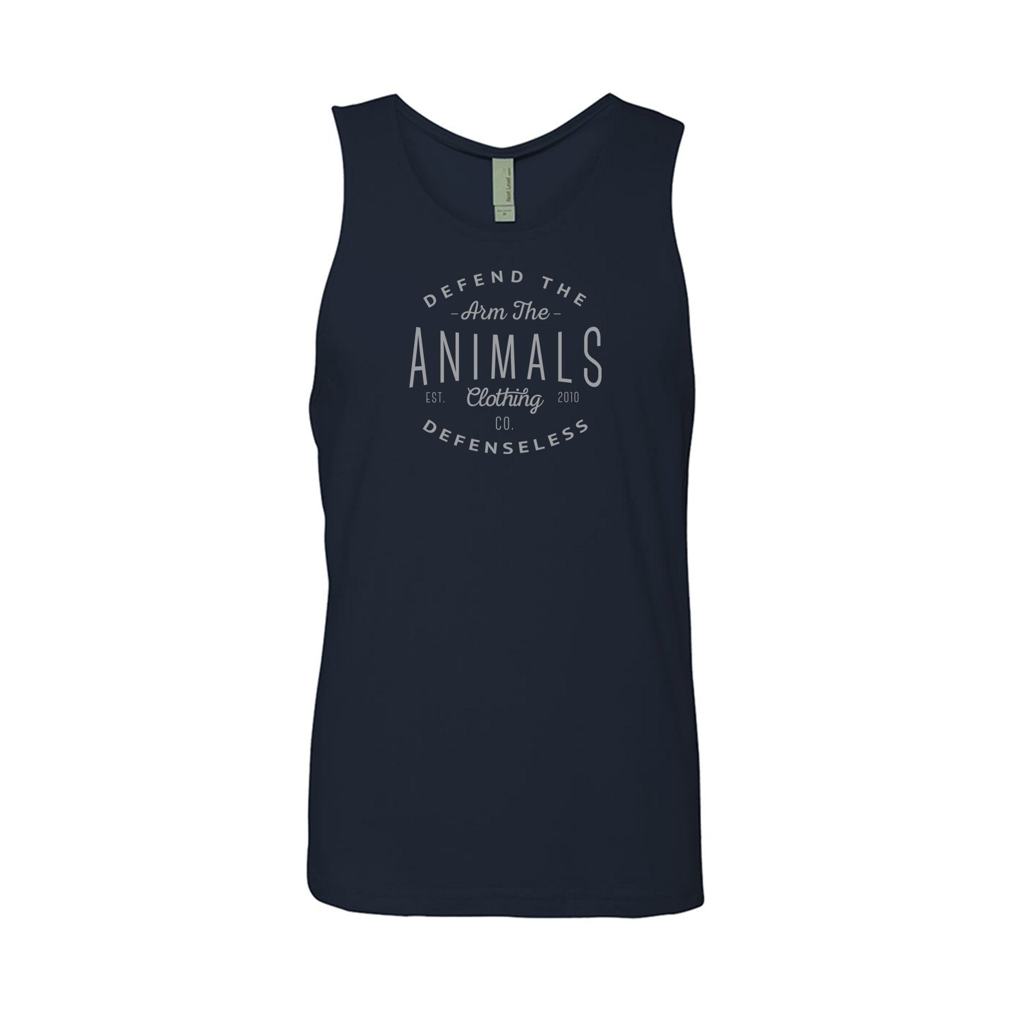 Men's | Defend The Defenseless | Tank Top - Arm The Animals Clothing LLC