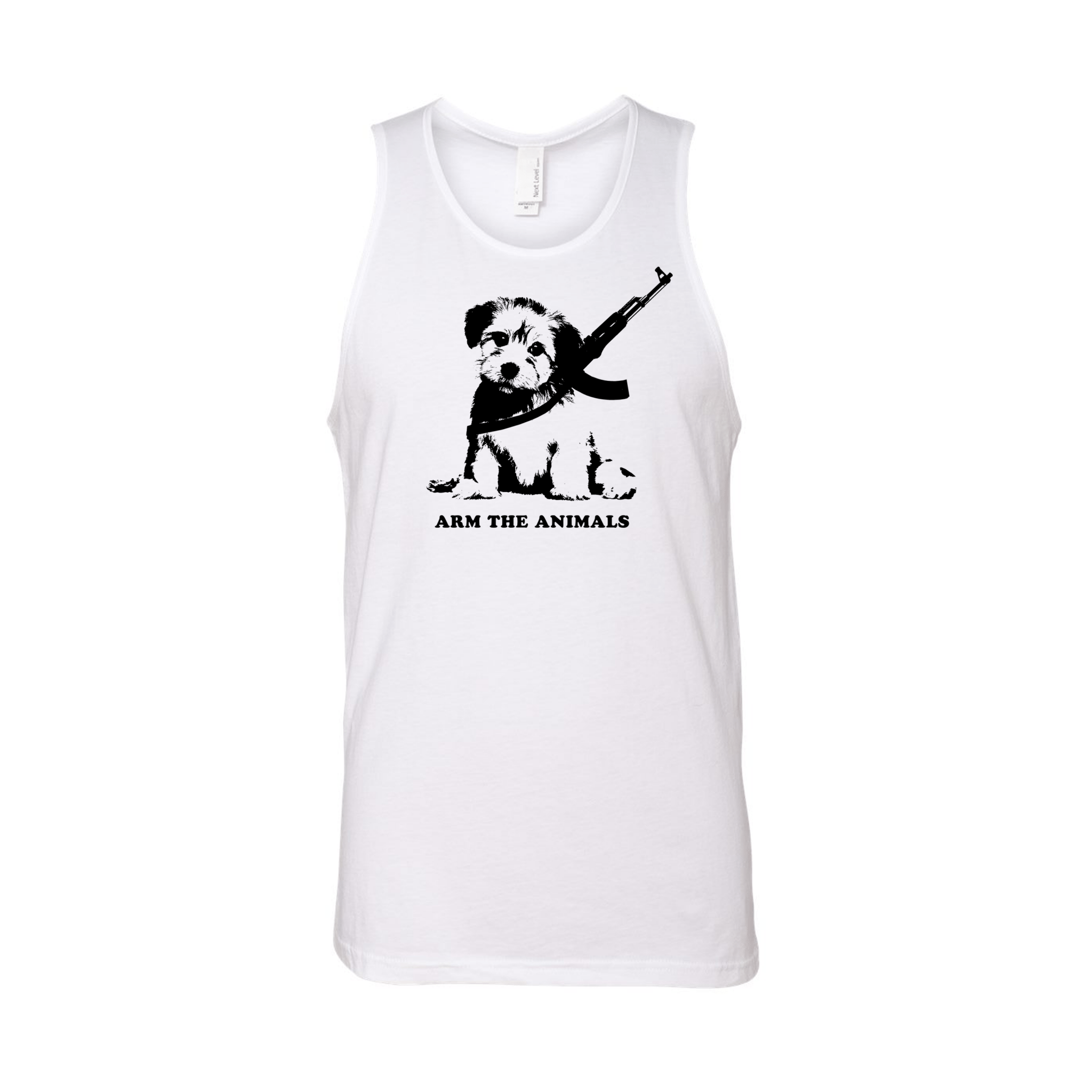 Men's | Puppy Power | Tank Top - Arm The Animals Clothing LLC