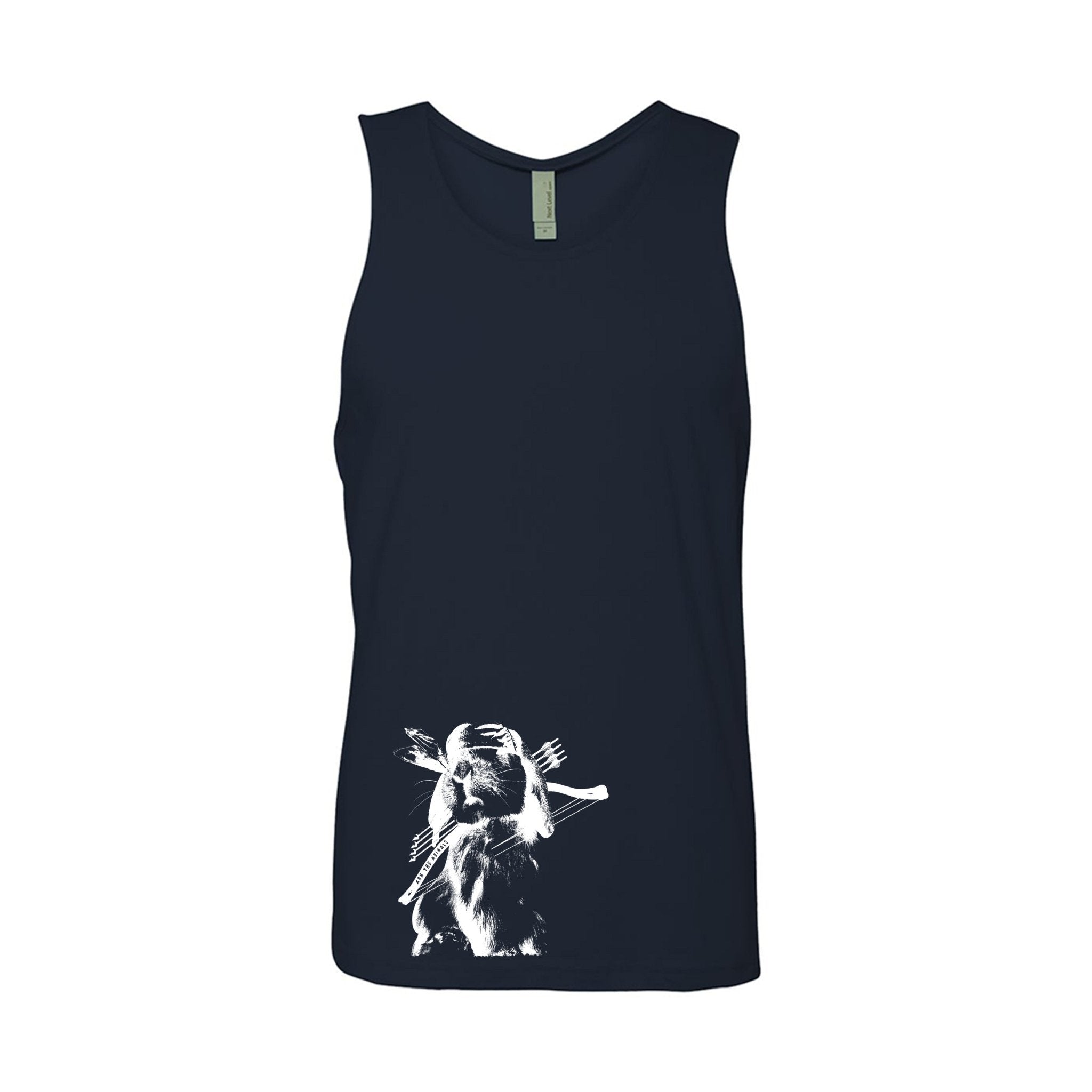 Men's | Rambo Bunny | Tank Top - Arm The Animals Clothing LLC