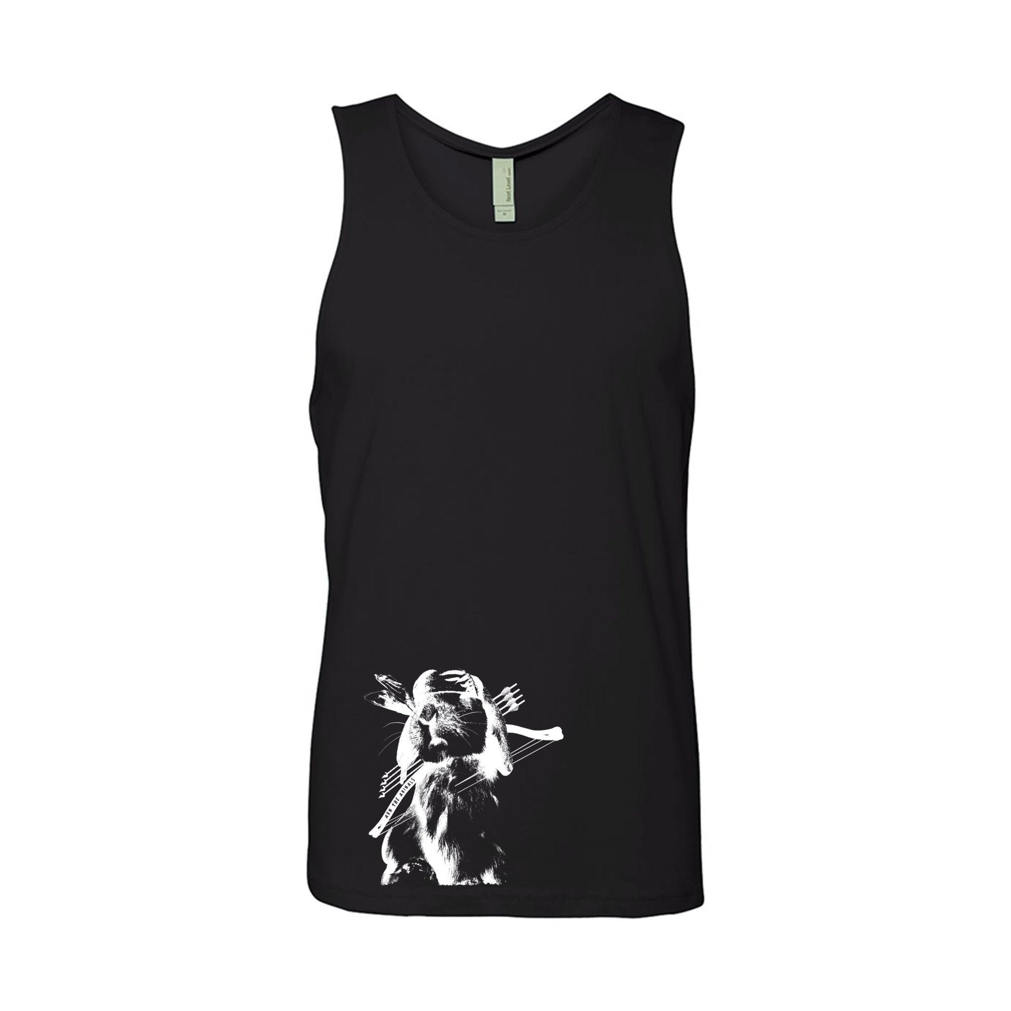 Men's | Rambo Bunny | Tank Top - Arm The Animals Clothing LLC