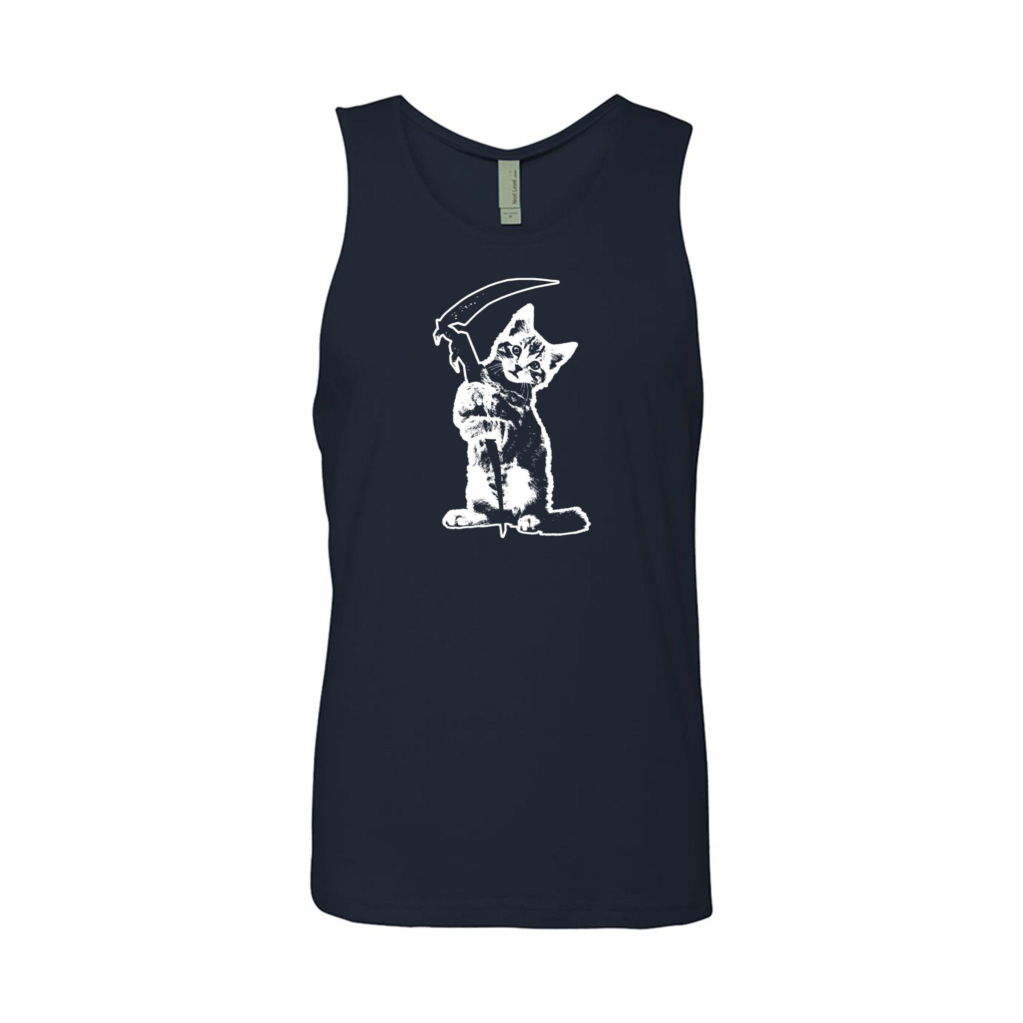 Men's | Reaper Kitty | Tank Top - Arm The Animals Clothing LLC