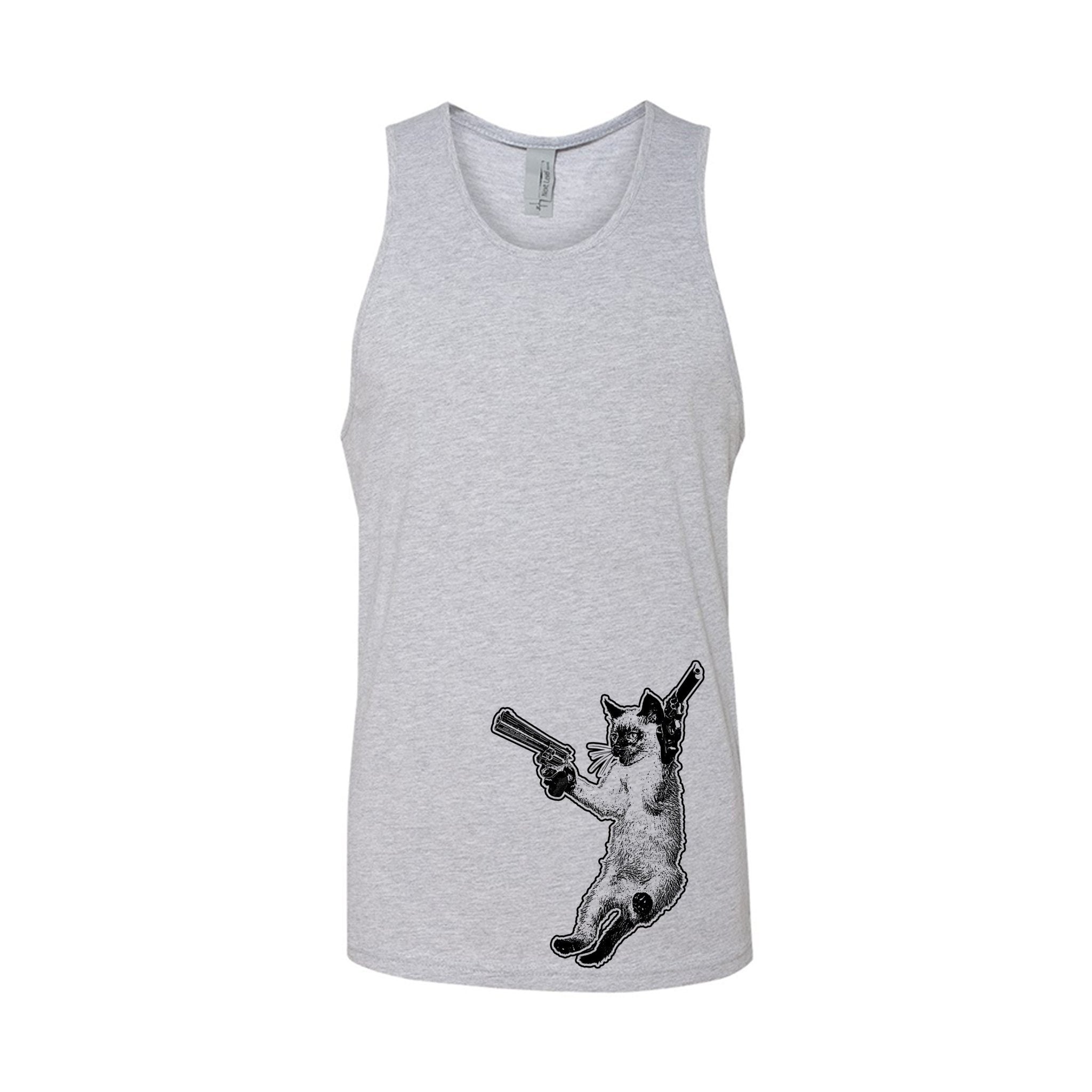 Men's | The Cat And The Gat | Tank Top - Arm The Animals Clothing LLC