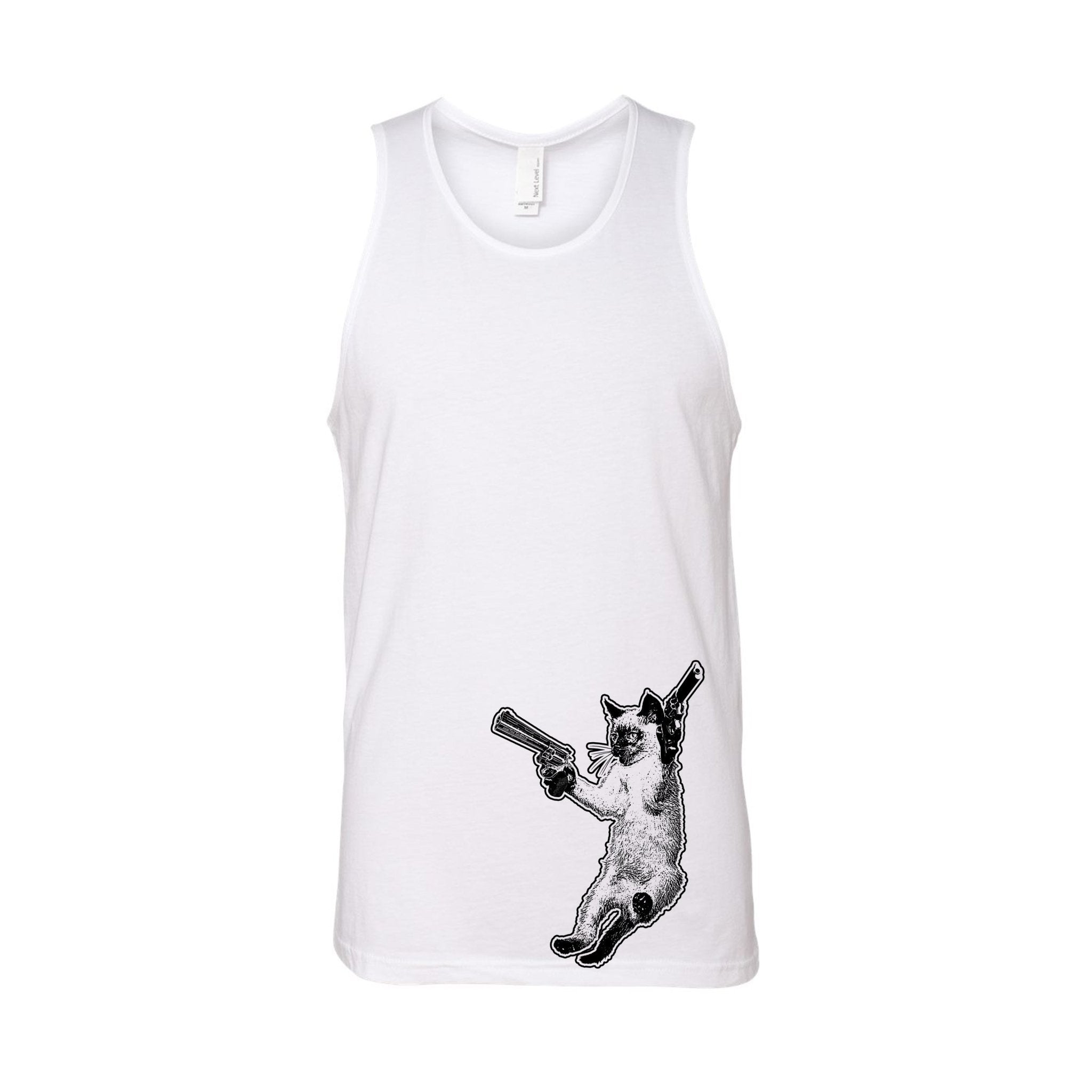Men's | The Cat And The Gat | Tank Top - Arm The Animals Clothing LLC