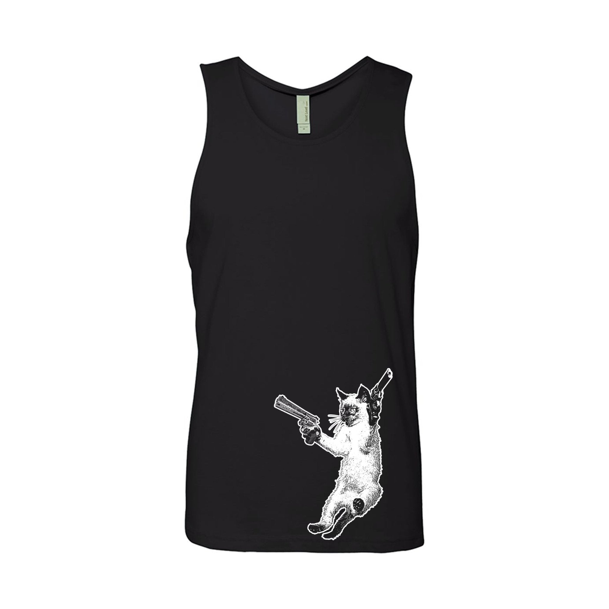 Men's | The Cat And The Gat | Tank Top - Arm The Animals Clothing LLC