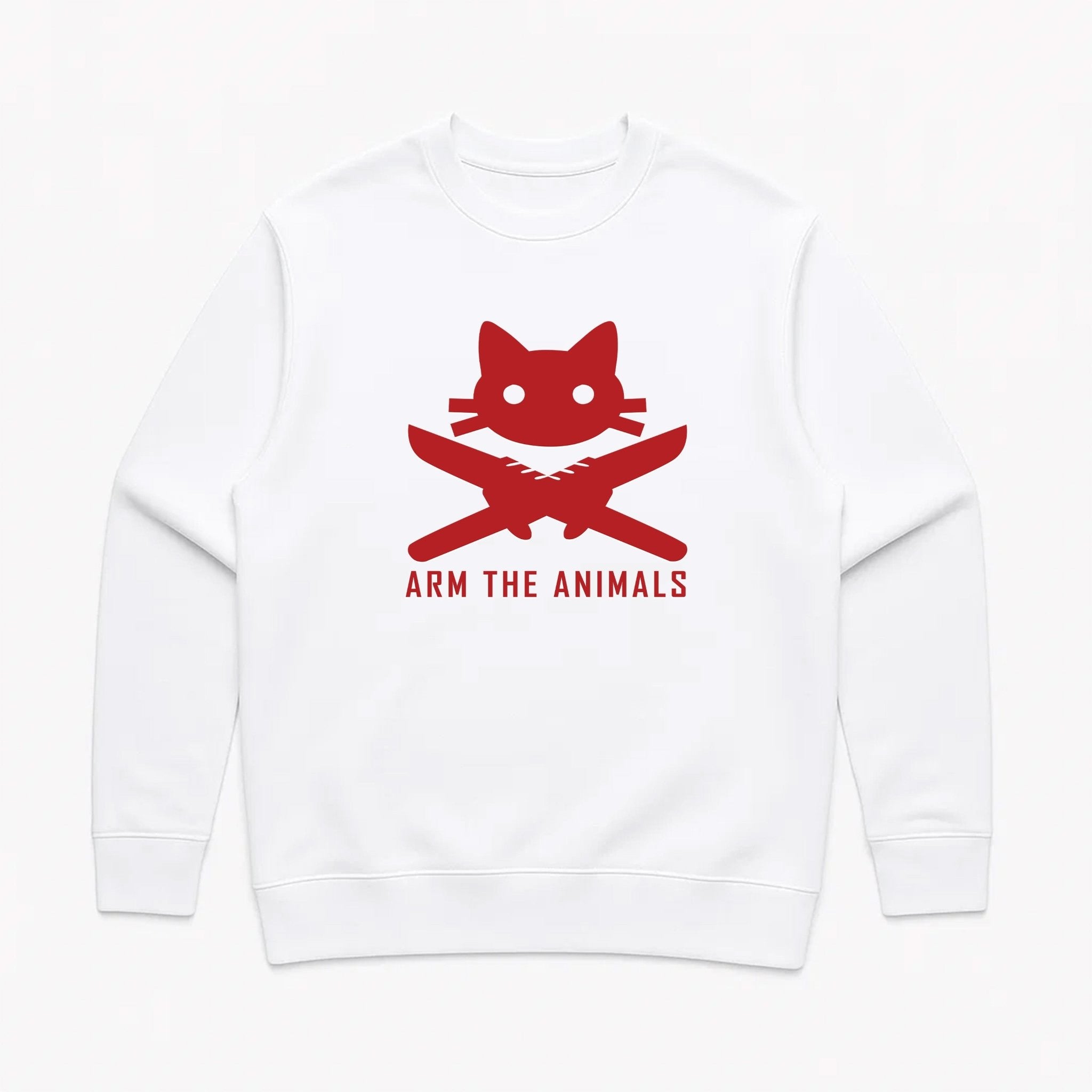 Unisex | 9 Lives 2 Lose | Crewneck Sweatshirt - Arm The Animals Clothing LLC