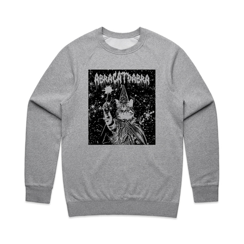 Load image into Gallery viewer, Unisex | AbraCATdabra | Crewneck Sweatshirt - Arm The Animals Clothing LLC
