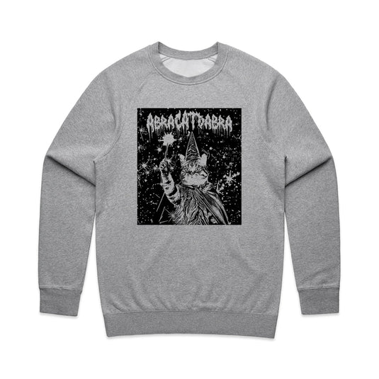 Unisex | AbraCATdabra | Crewneck Sweatshirt - Arm The Animals Clothing LLC