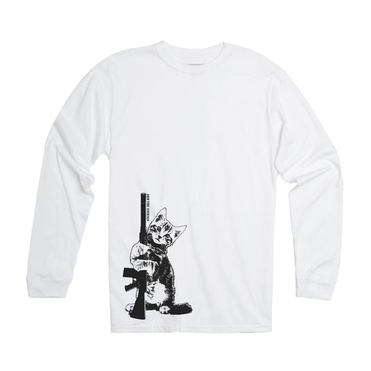 Unisex | Ain't Kitten Around | Jersey Long Sleeve - Arm The Animals Clothing LLC