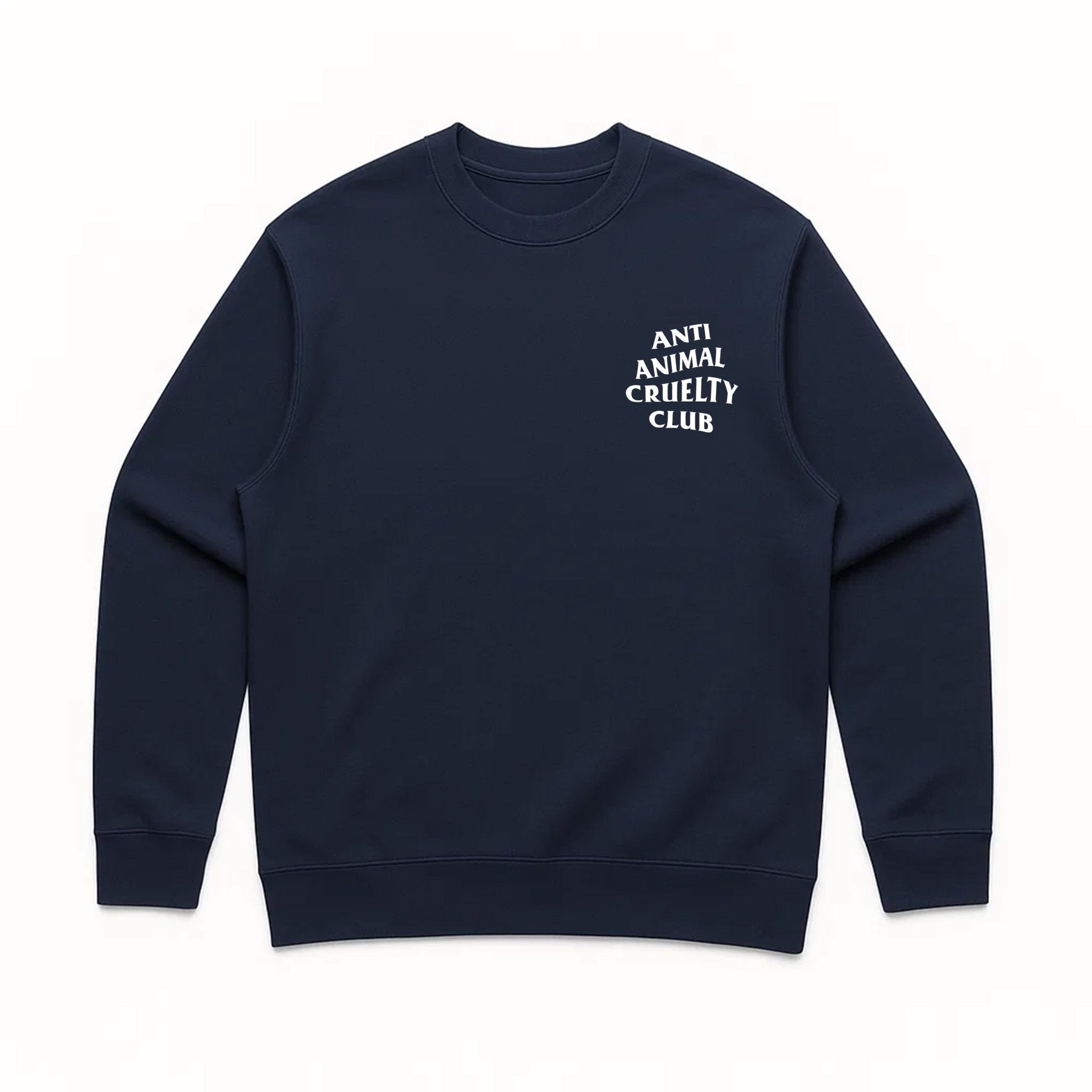 Unisex | Anti Animal Cruelty Club | Crewneck Sweatshirt - Arm The Animals Clothing LLC