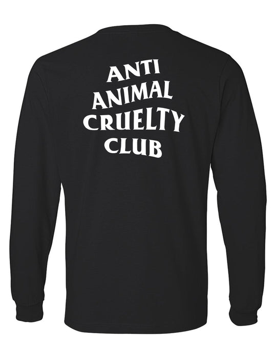 Unisex | Anti Animal Cruelty Club | Jersey Long Sleeve - Arm The Animals Clothing LLC