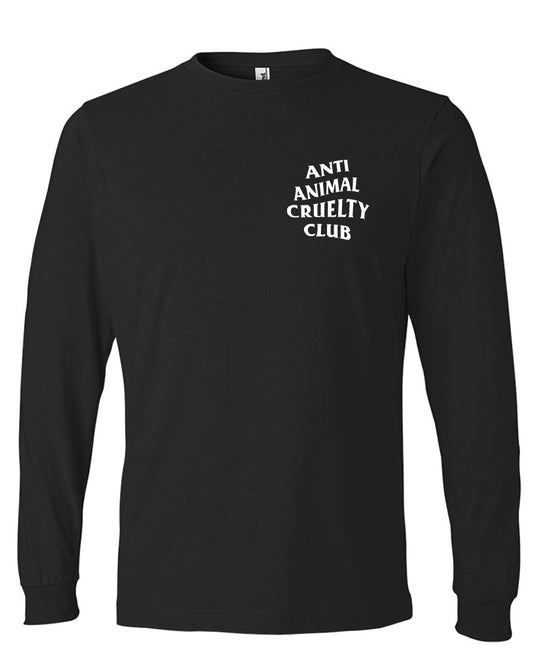 Unisex | Anti Animal Cruelty Club | Jersey Long Sleeve - Arm The Animals Clothing LLC