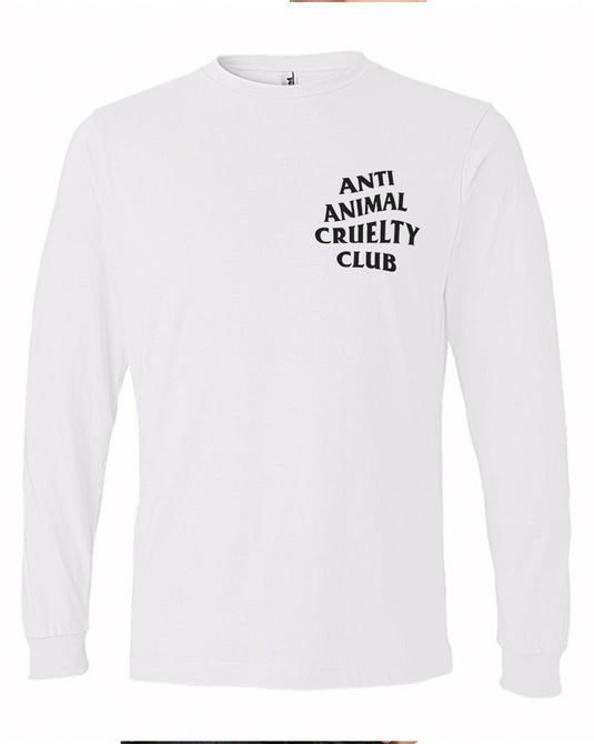 Unisex | Anti Animal Cruelty Club | Jersey Long Sleeve - Arm The Animals Clothing LLC