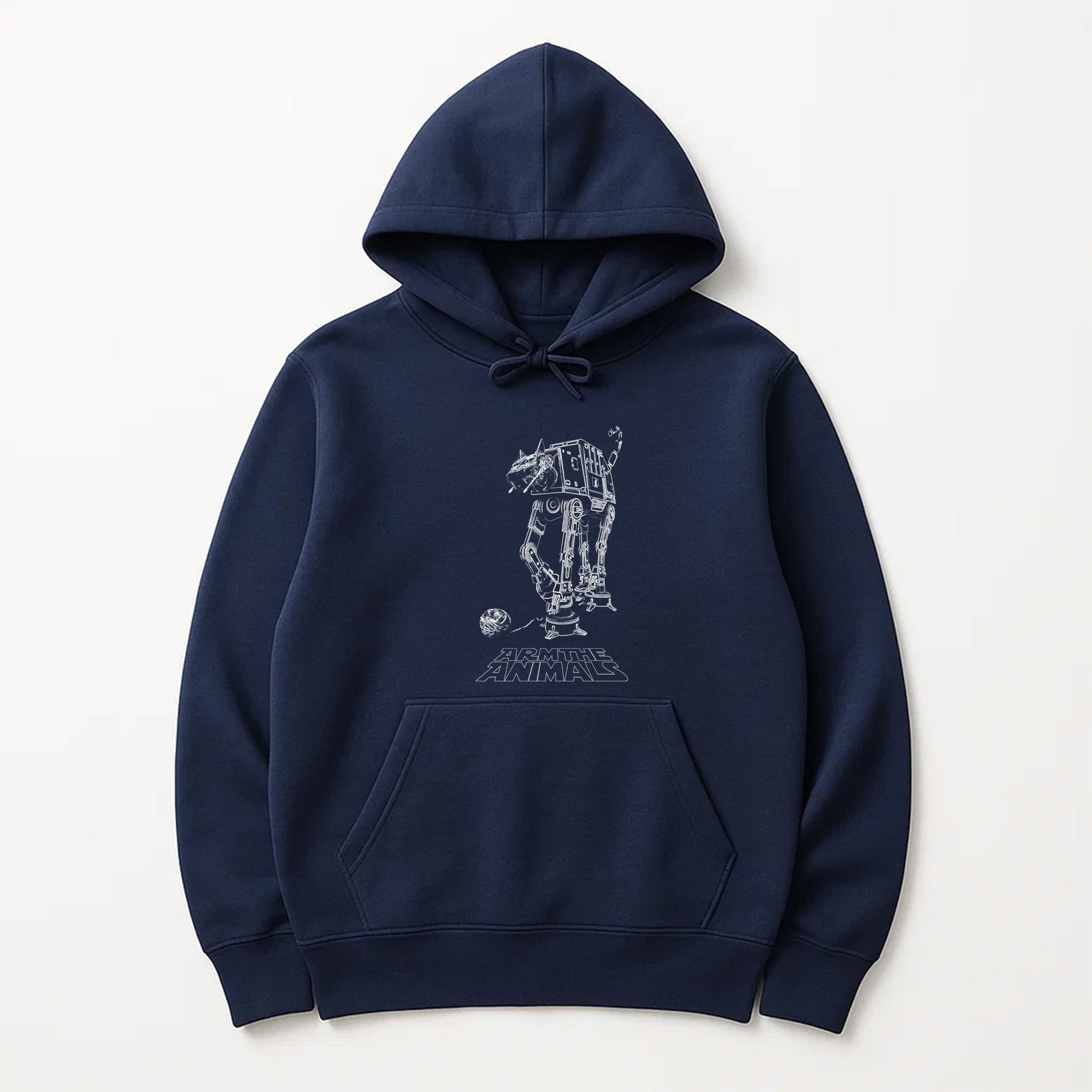 Unisex | Cat - At | Hoodie - Arm The Animals Clothing LLC