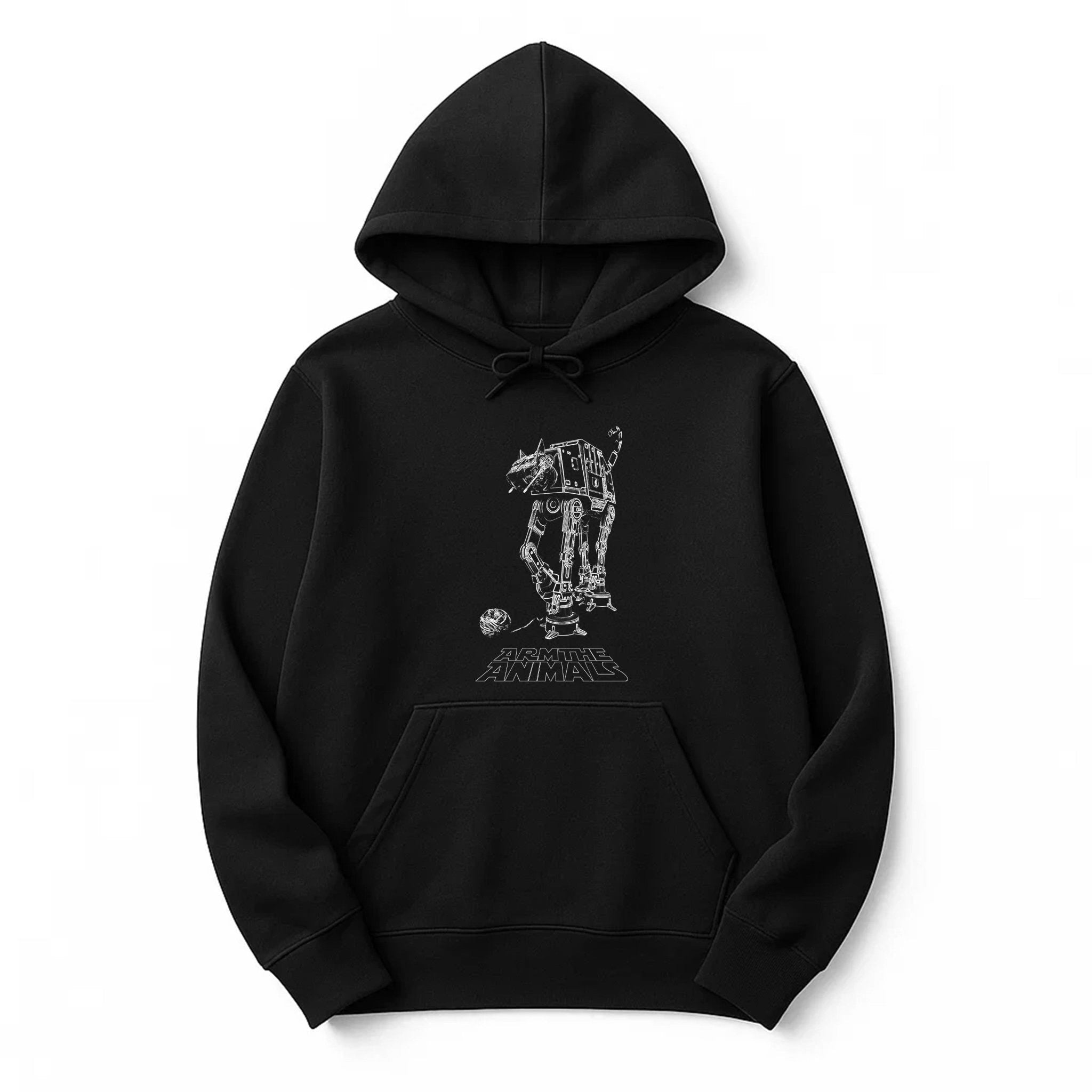 Unisex | Cat - At | Hoodie - Arm The Animals Clothing LLC