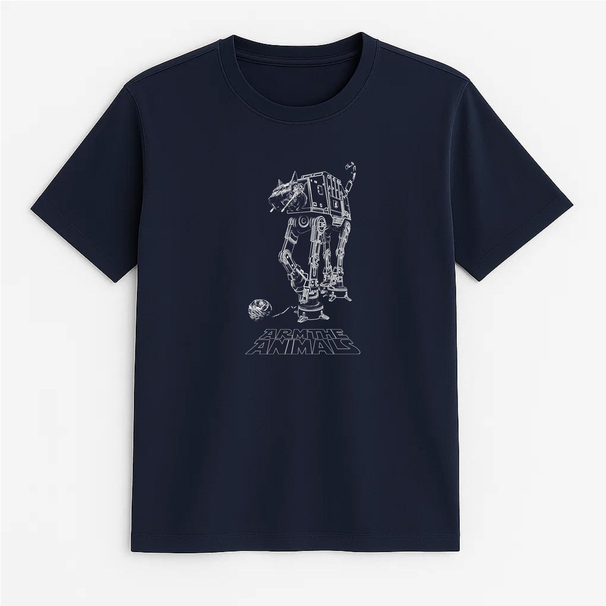 Unisex | Cat - At | Tee - Arm The Animals Clothing LLC