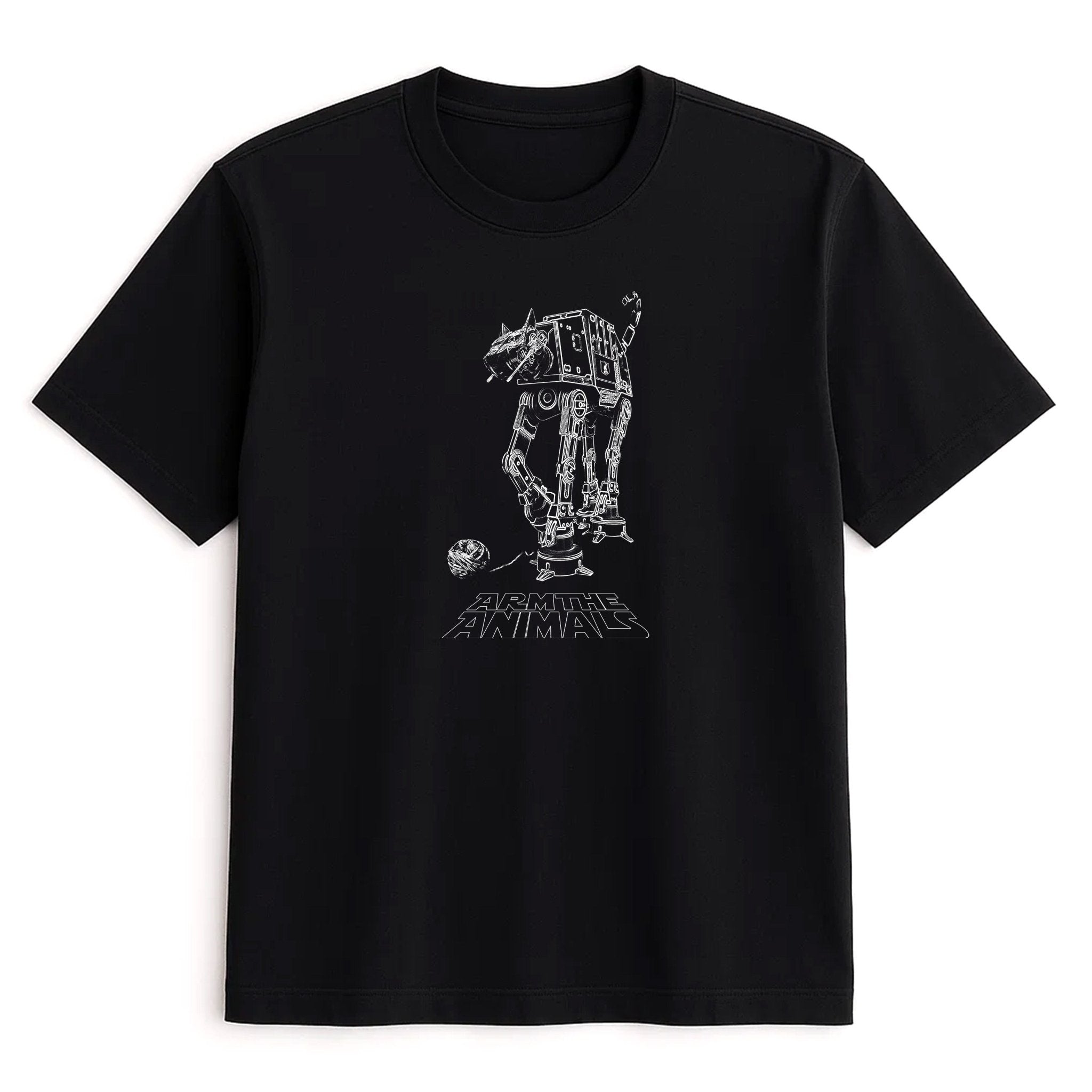 Unisex | Cat - At | Tee - Arm The Animals Clothing LLC
