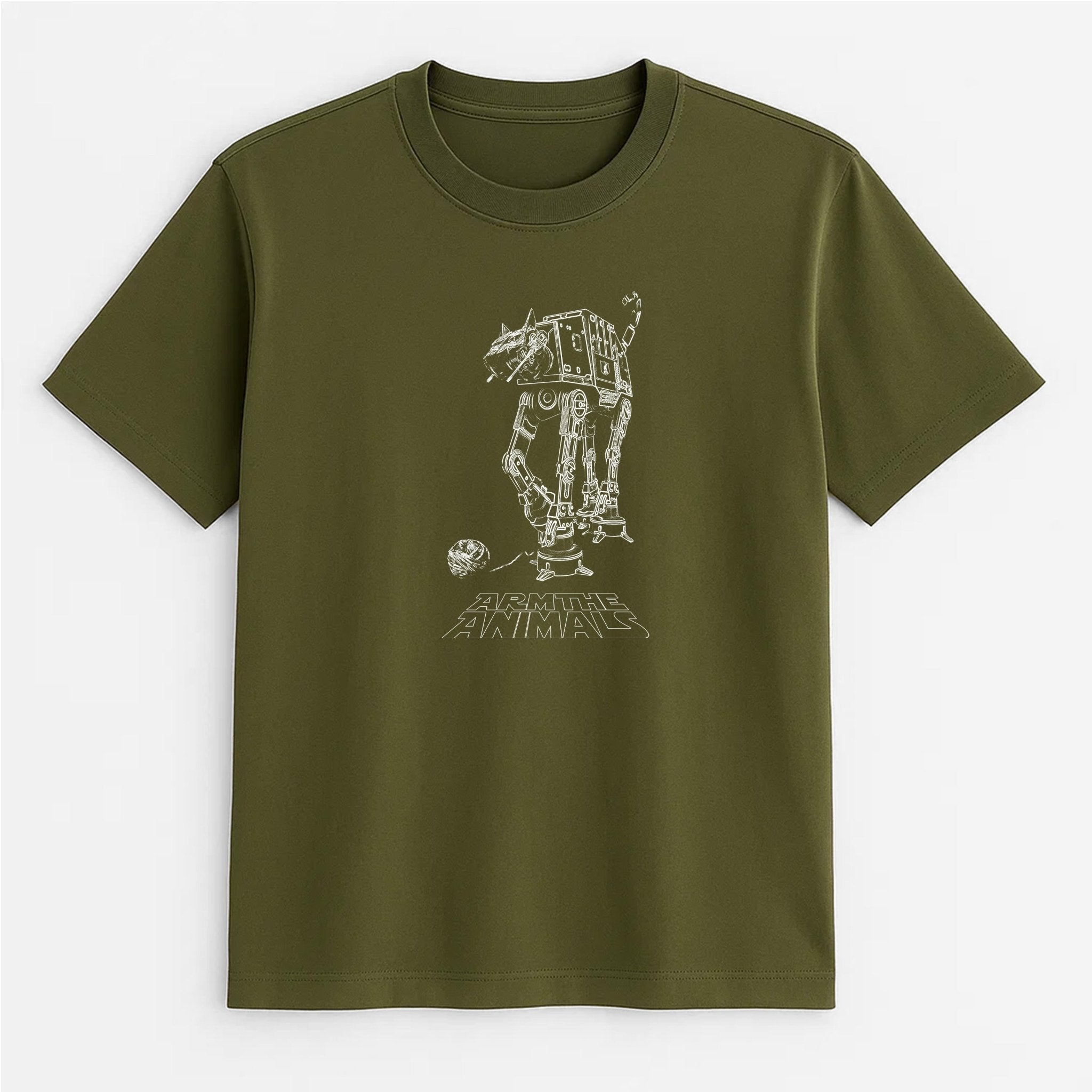 Unisex | Cat - At | Tee - Arm The Animals Clothing LLC