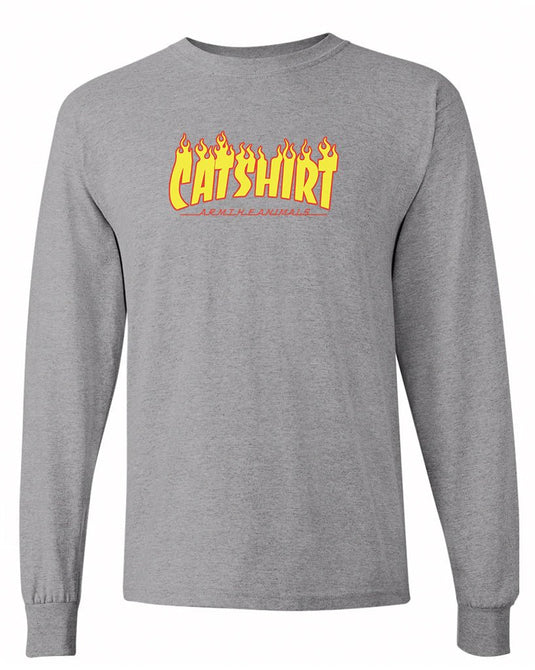 Unisex | Cat Mag | Jersey Long Sleeve - Arm The Animals Clothing LLC