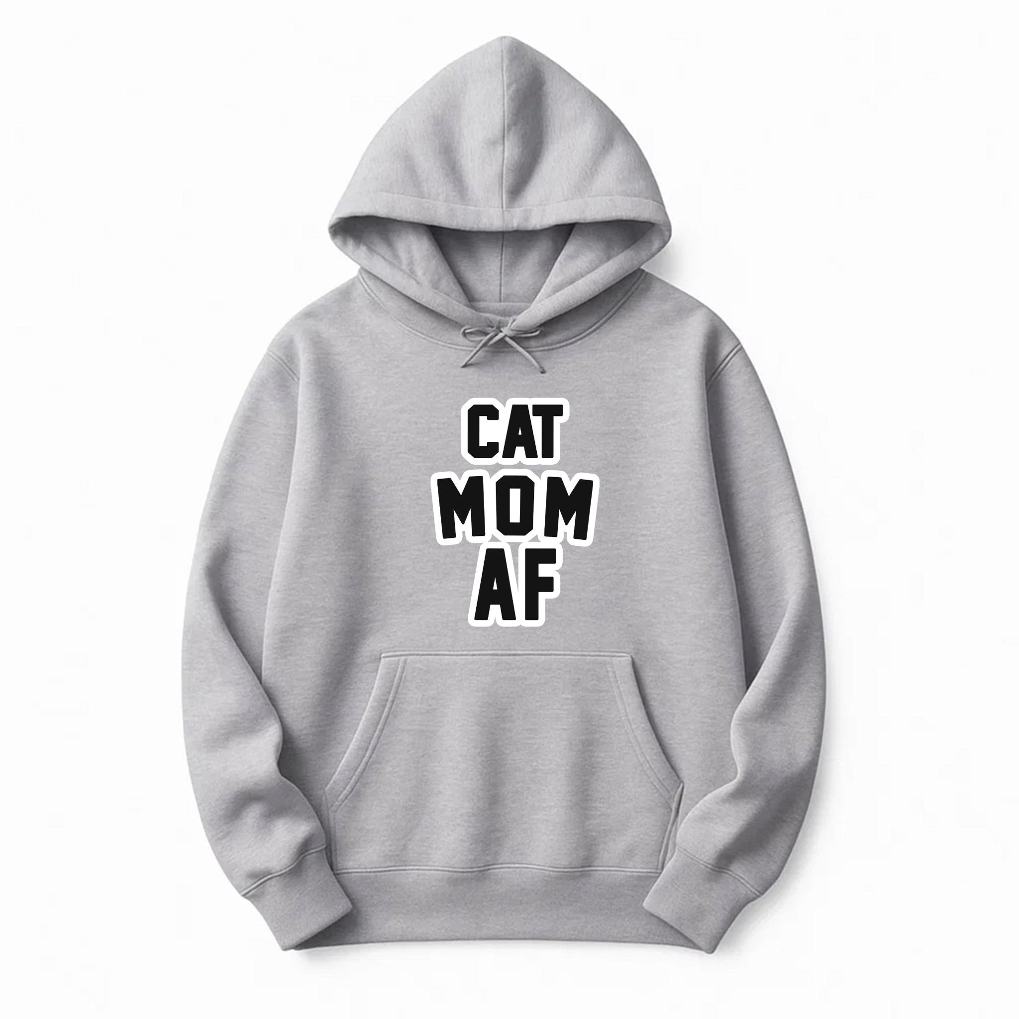 Unisex | Cat Mom AF | Hoodie - Arm The Animals Clothing LLC