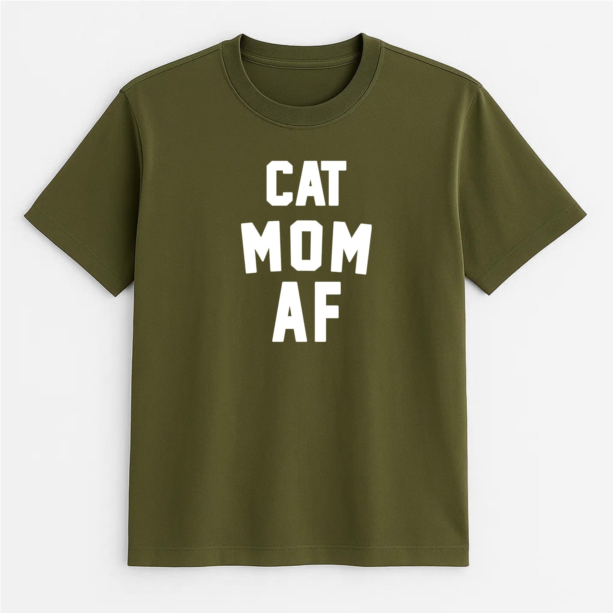 Unisex | Cat Mom AF | Tee - Arm The Animals Clothing LLC