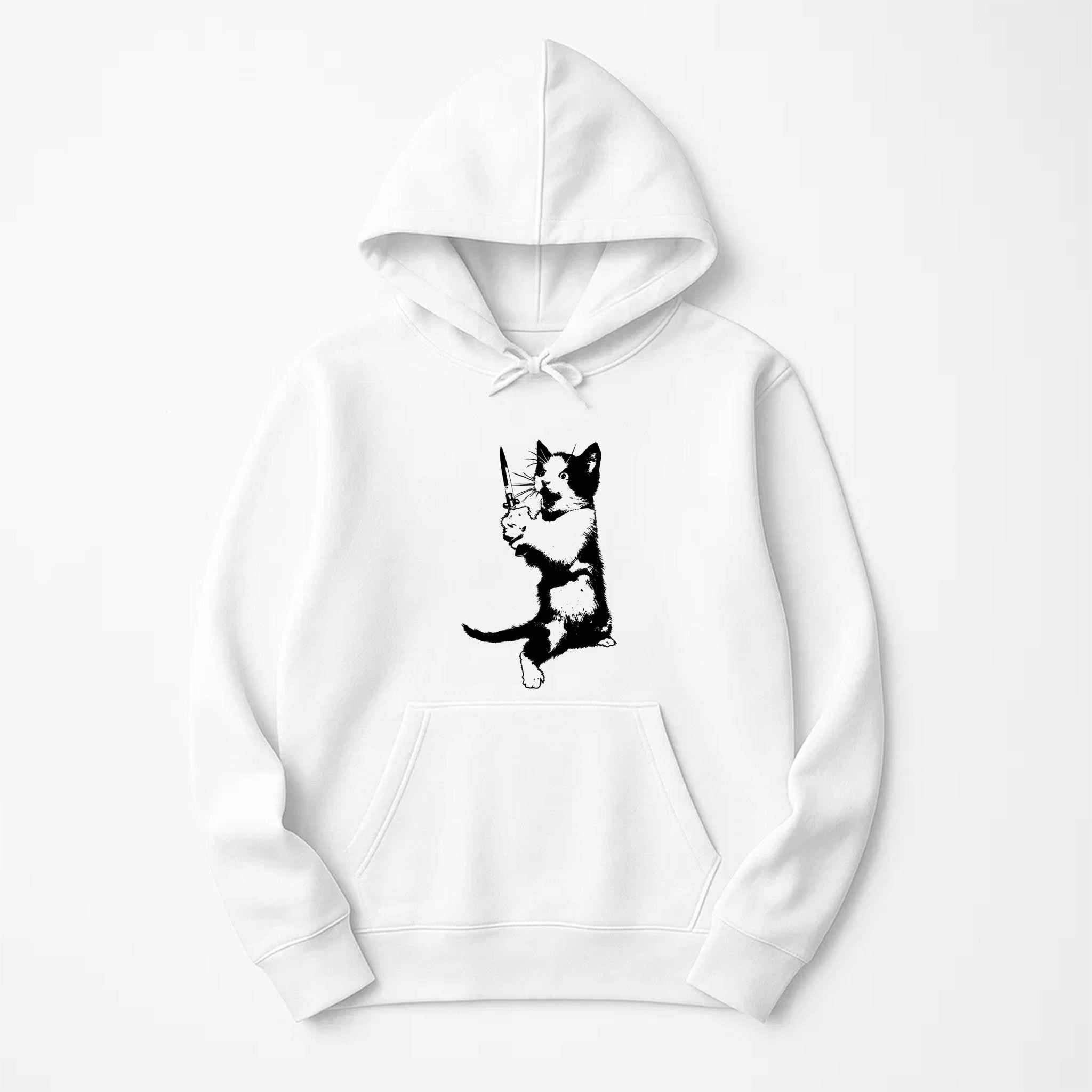 Unisex | Cat The Ripper | Hoodie - Arm The Animals Clothing LLC