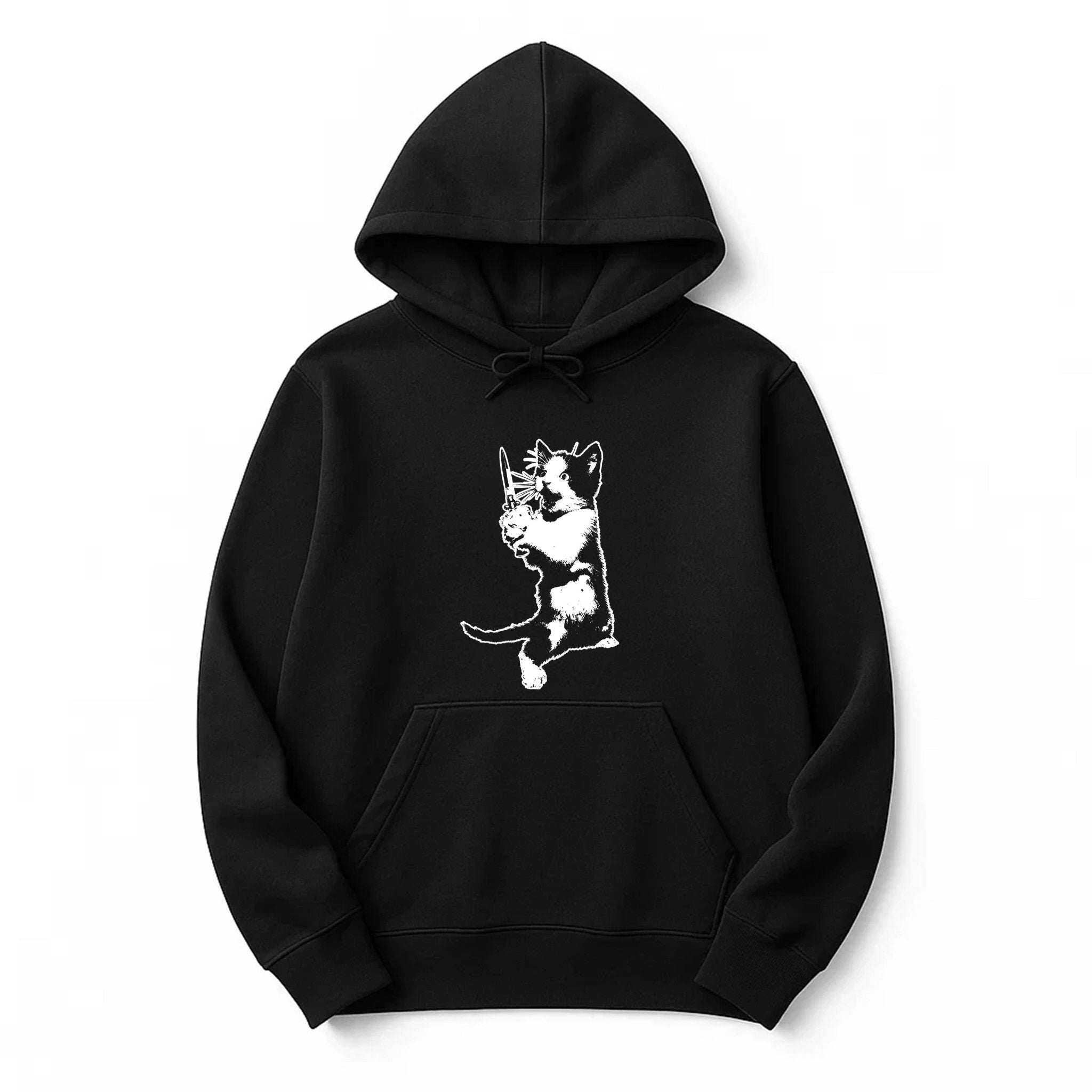 Unisex | Cat The Ripper | Hoodie - Arm The Animals Clothing LLC