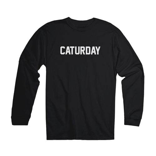 Unisex | Caturday | Jersey Long Sleeve - Arm The Animals Clothing LLC